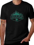Adventure Awaits Tee - Mountain Bear Design