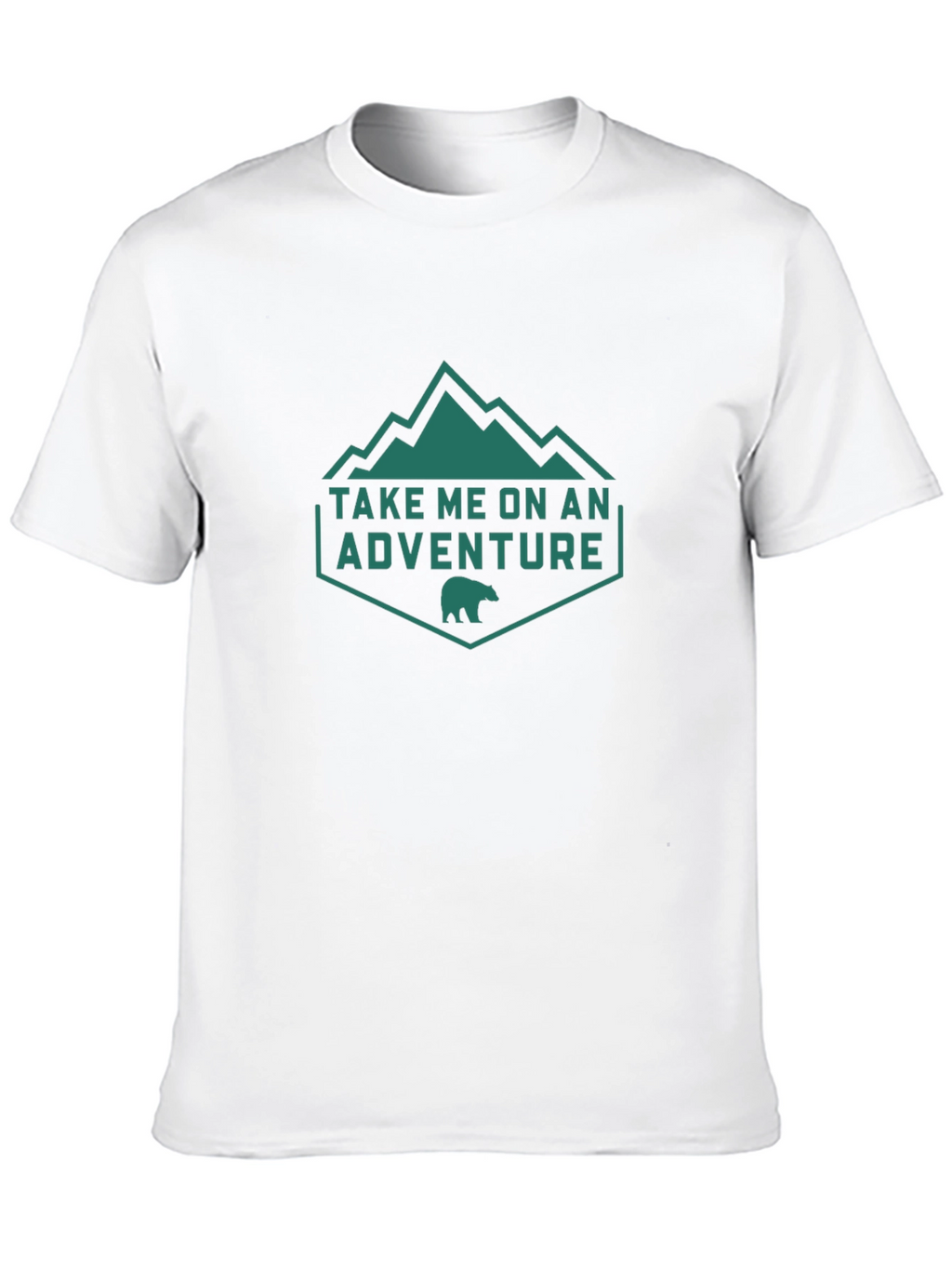 Adventure Awaits Tee - Mountain Bear Design