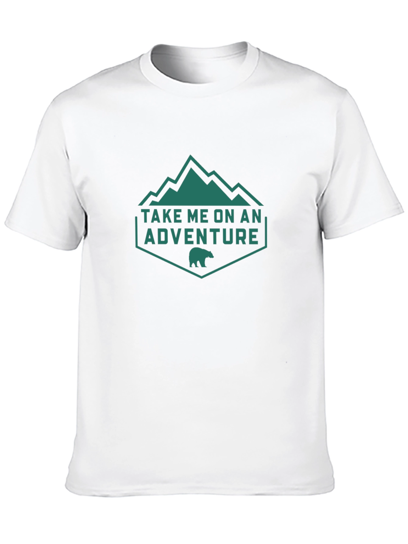 Adventure Awaits Tee - Mountain Bear Design