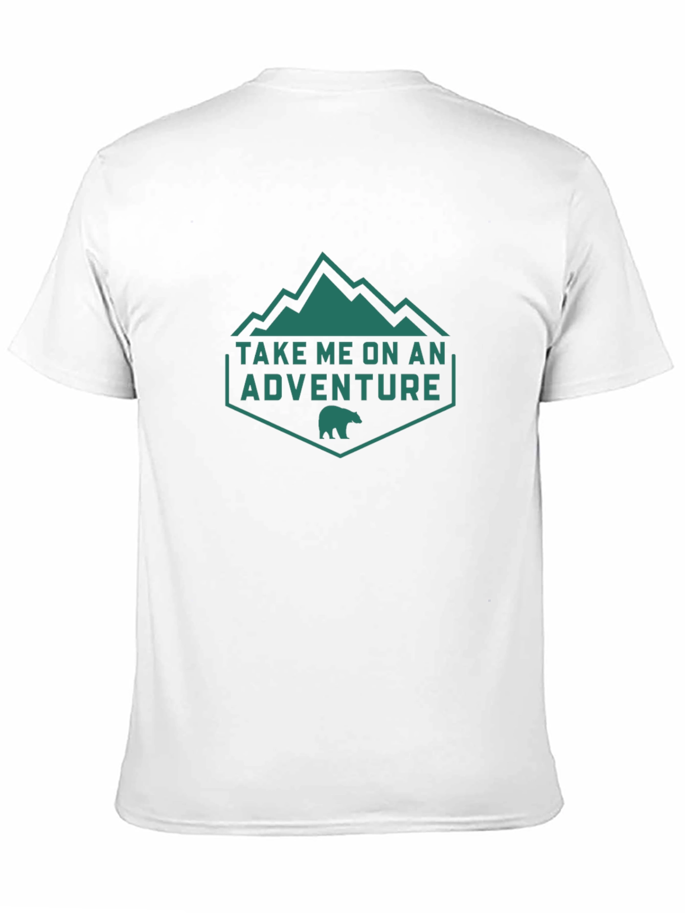 Adventure Awaits Tee - Mountain Bear Design