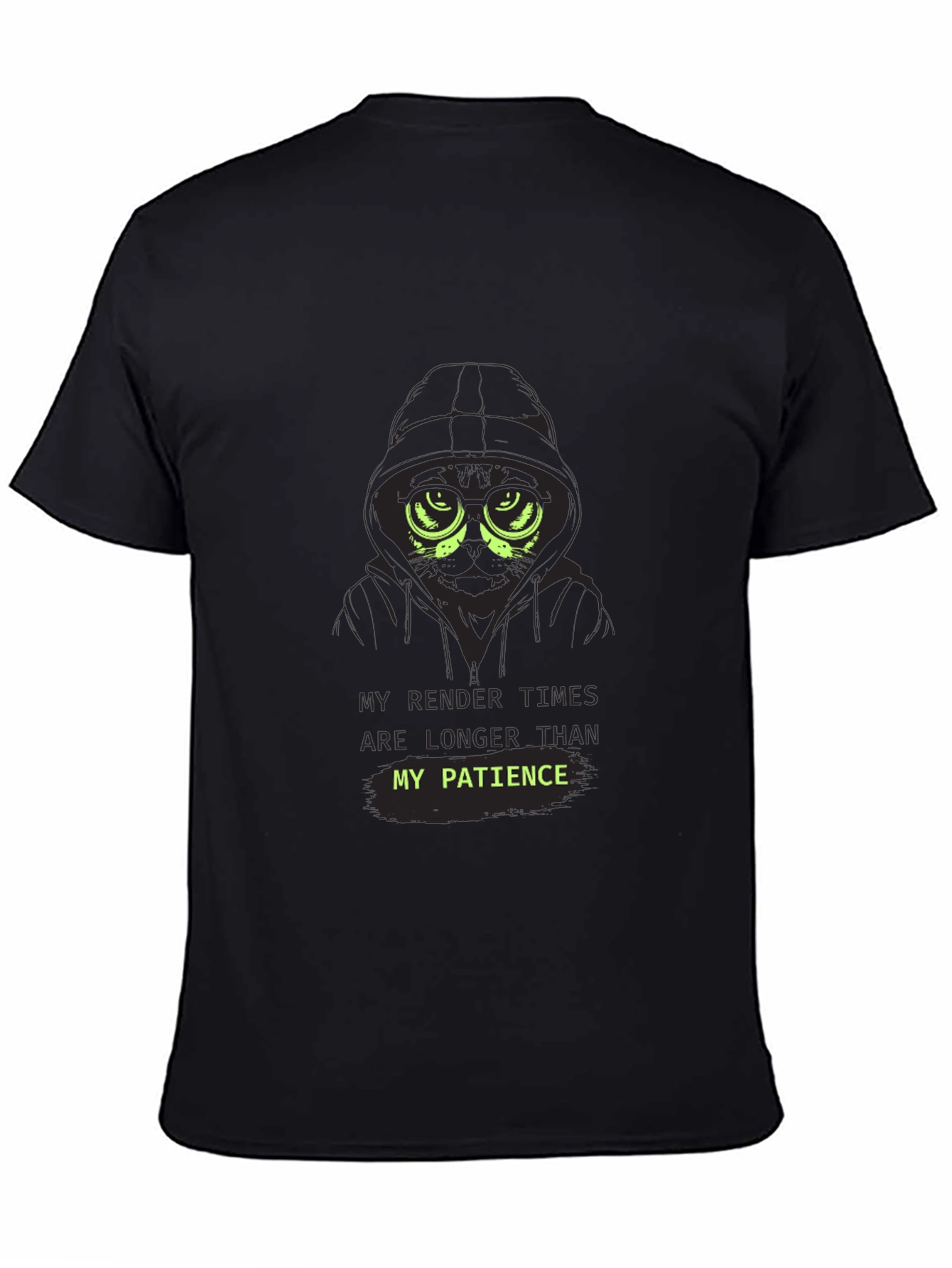 My Render Times Cat Graphic T-Shirt