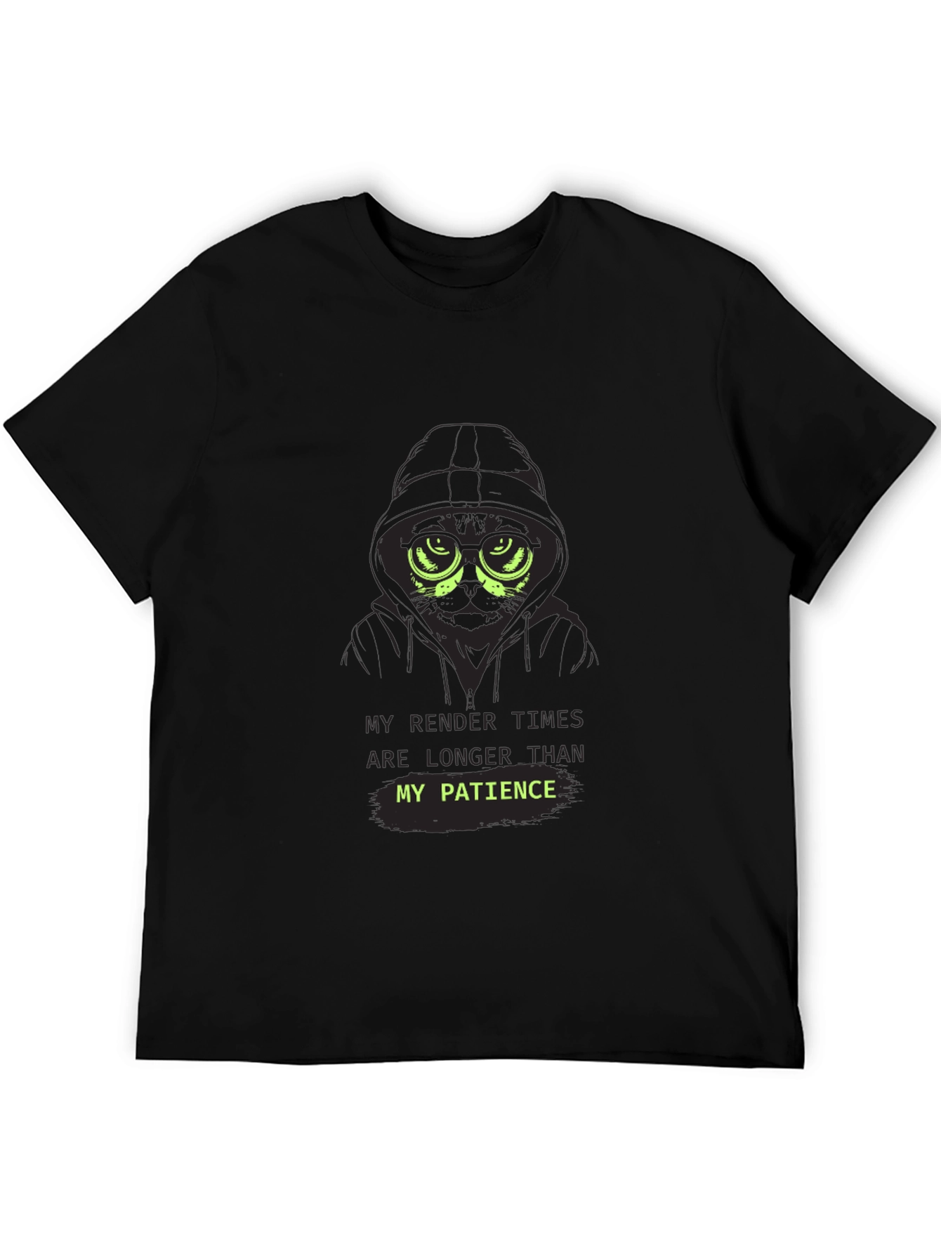 My Render Times Cat Graphic T-Shirt