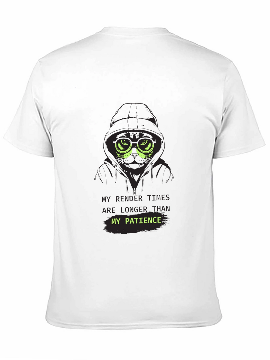 My Render Times Cat Graphic T-Shirt