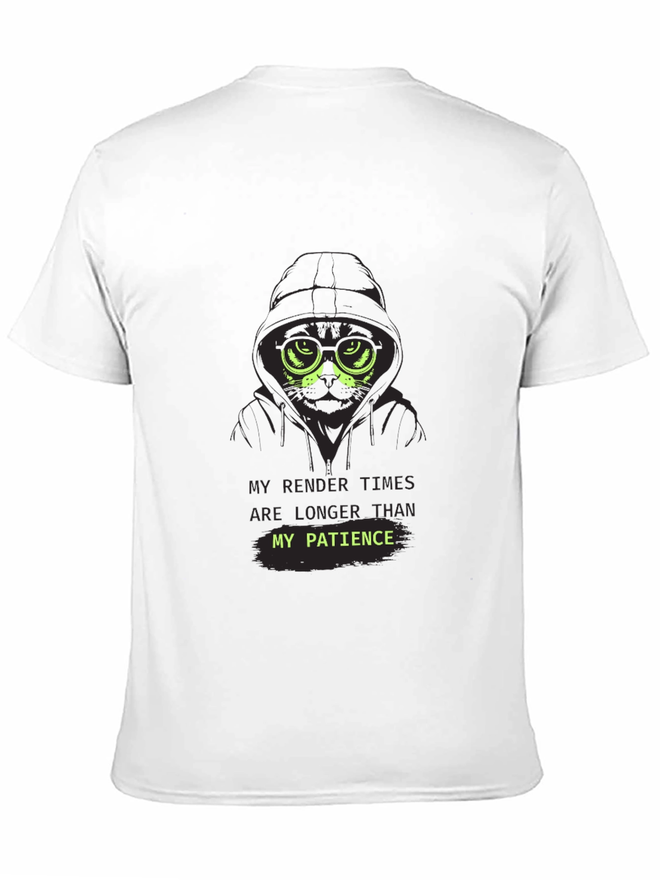 My Render Times Cat Graphic T-Shirt