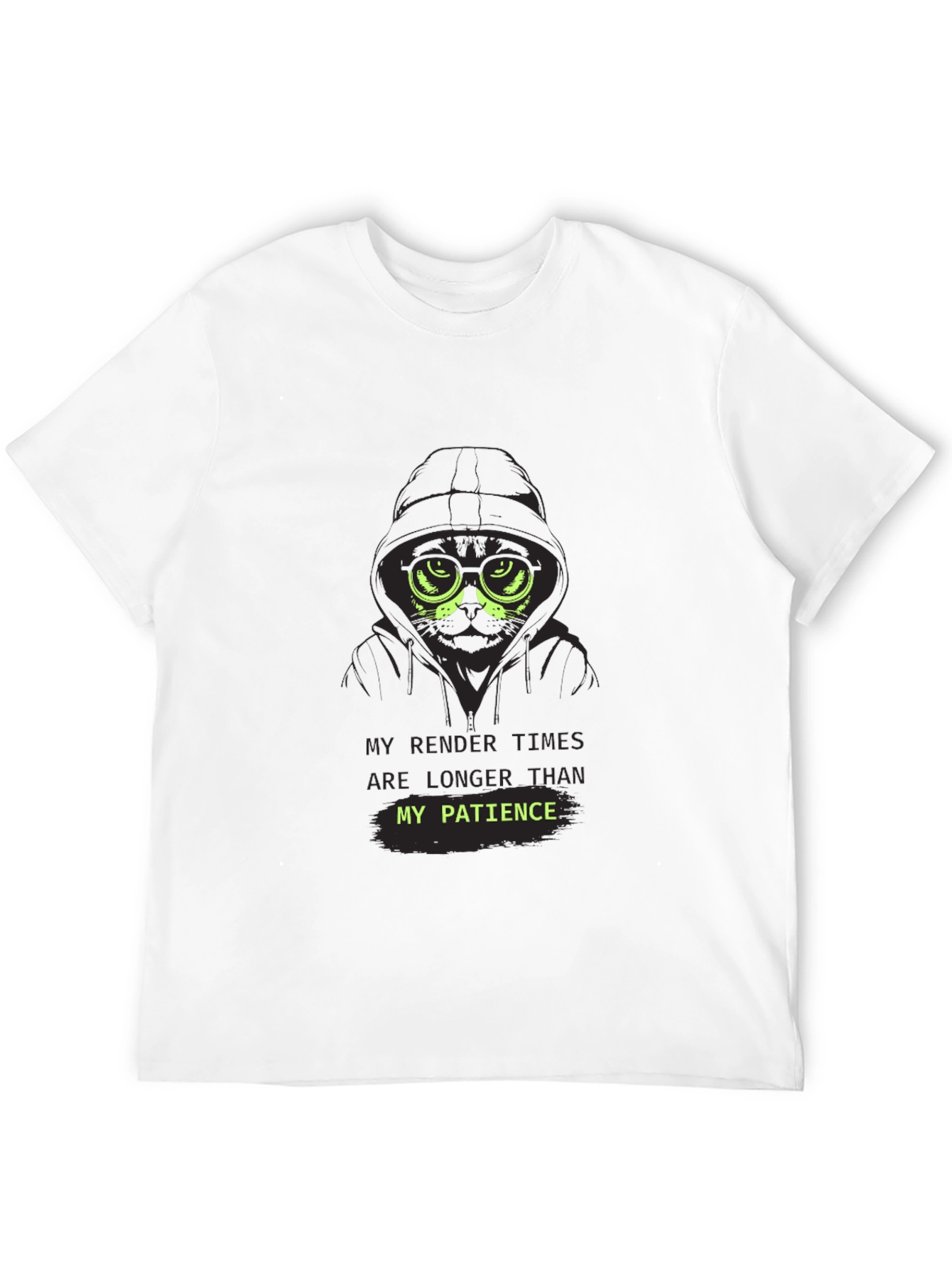 My Render Times Cat Graphic T-Shirt