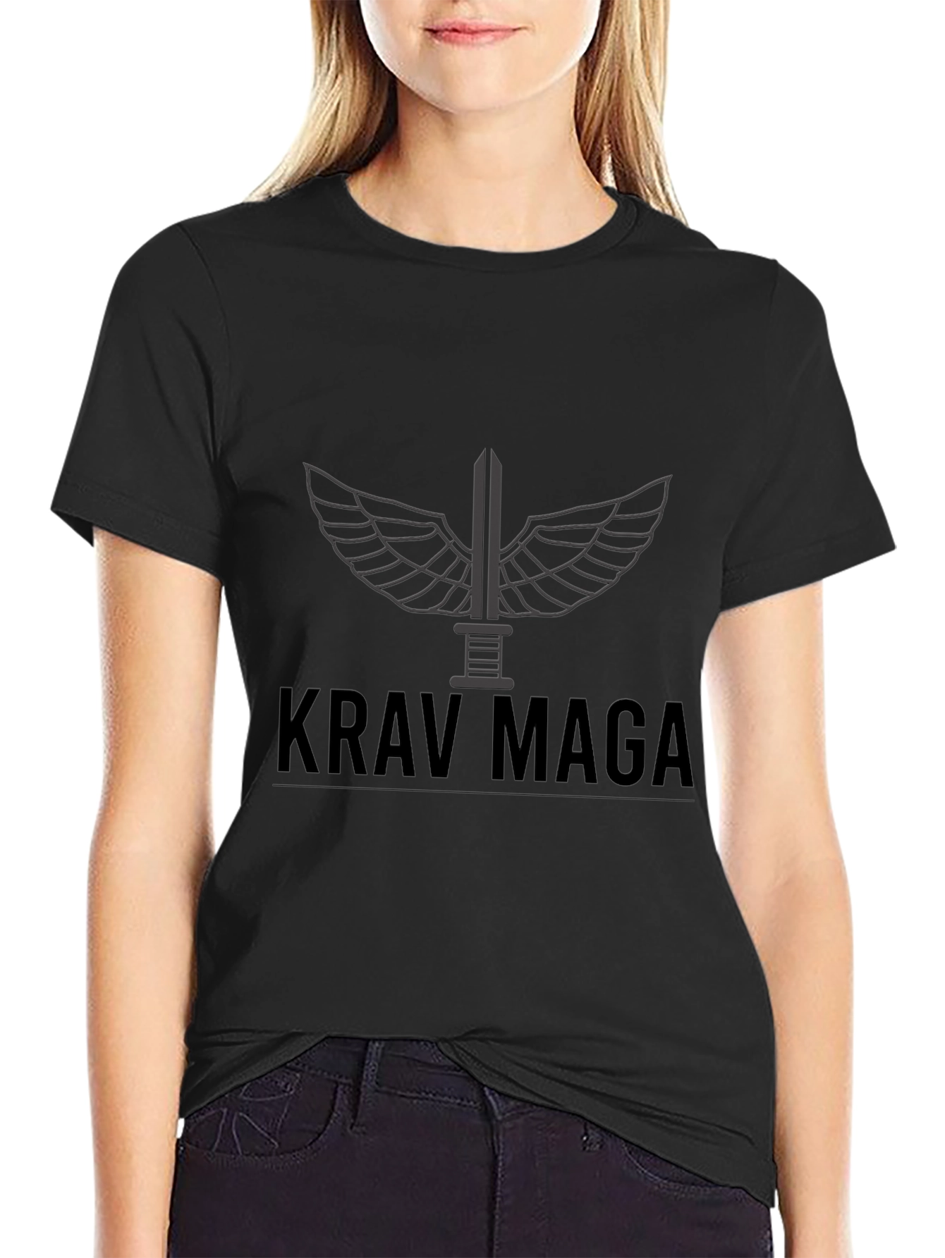 Krav Maga Graphic T-Shirt - Black