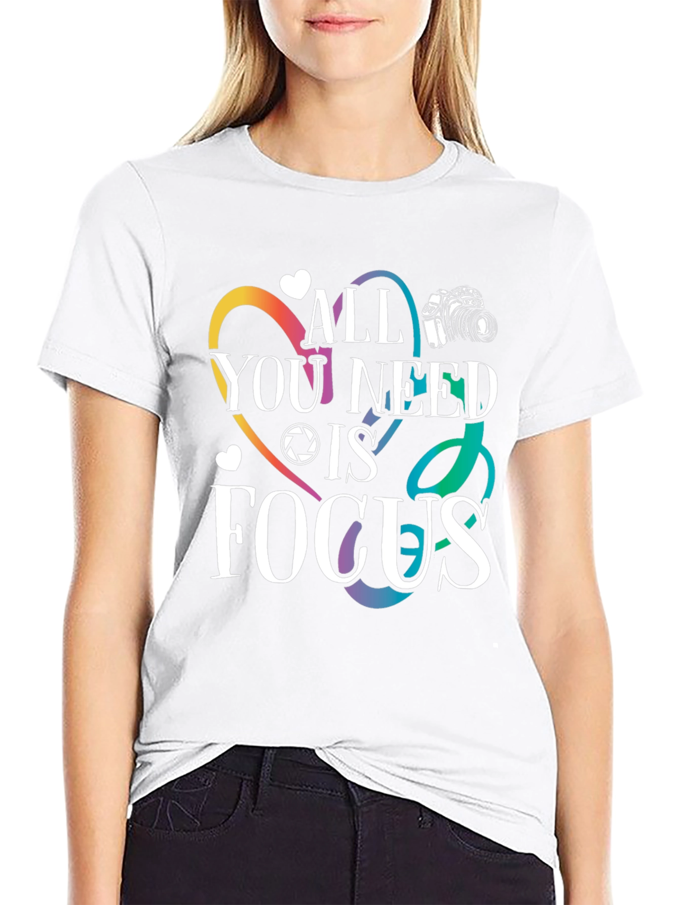 All You Need Is Focus Graphic T-Shirt