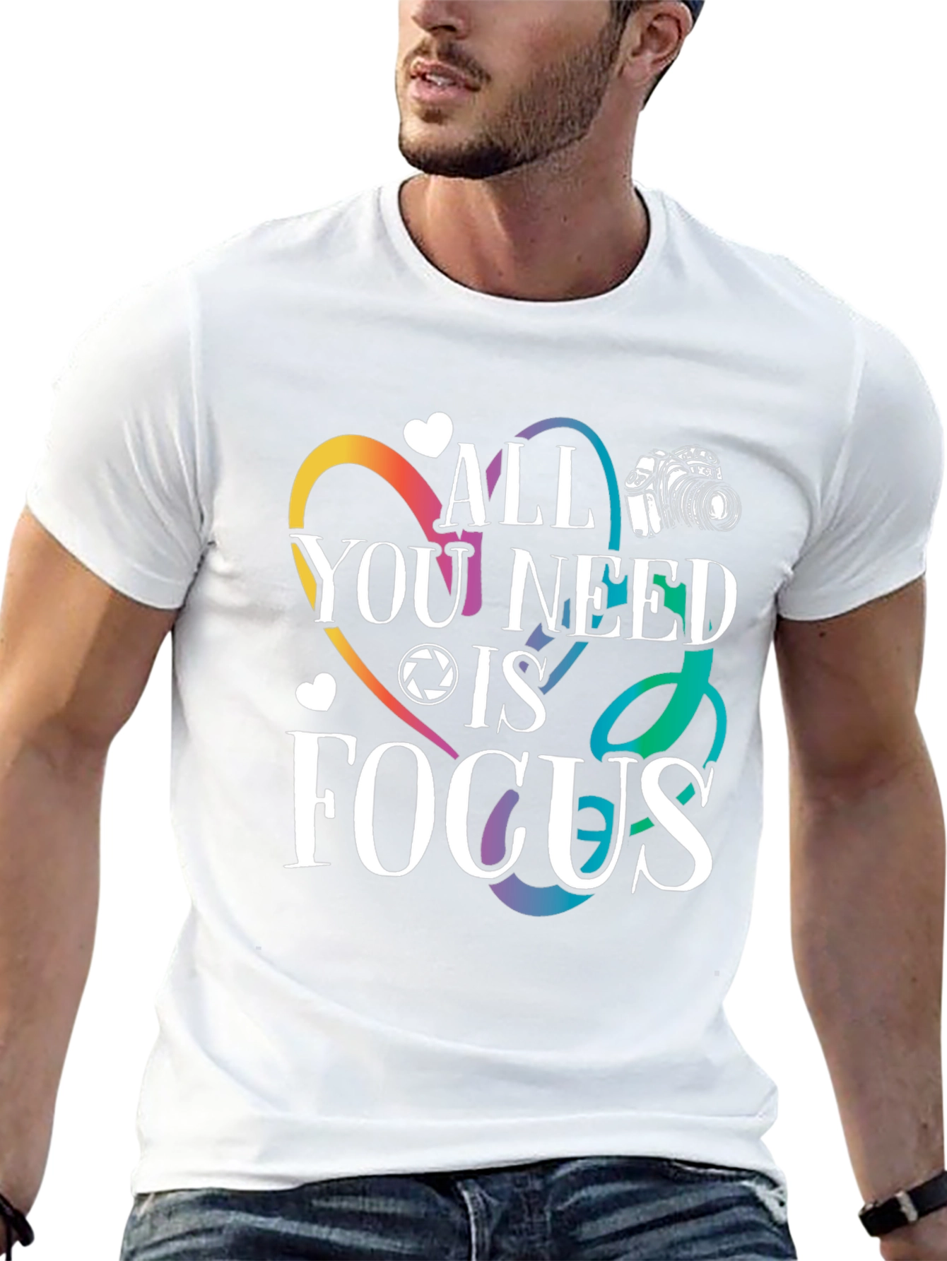 All You Need Is Focus Graphic T-Shirt