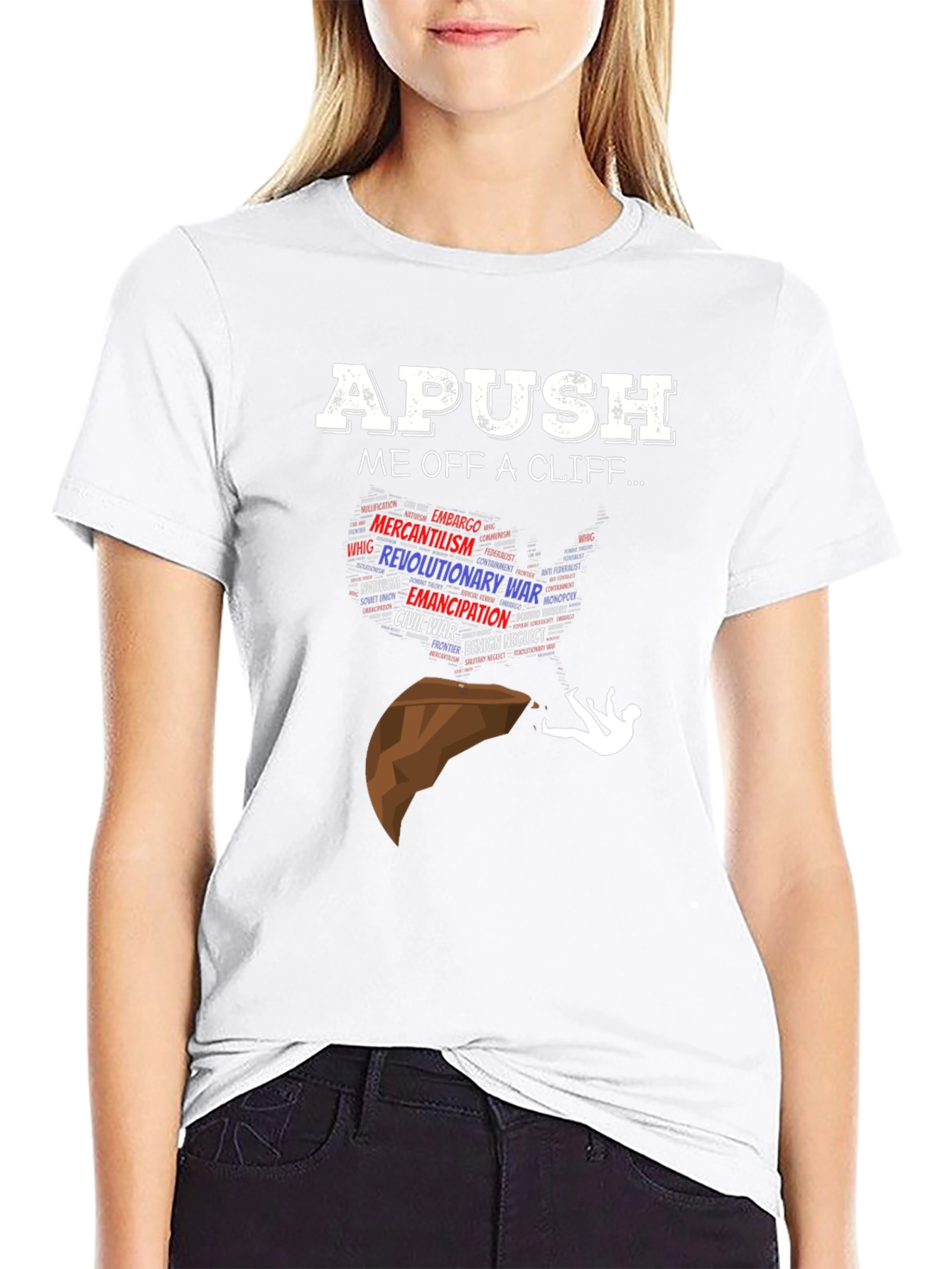 APUSH Cliff T-Shirt - Humorous US History Tee