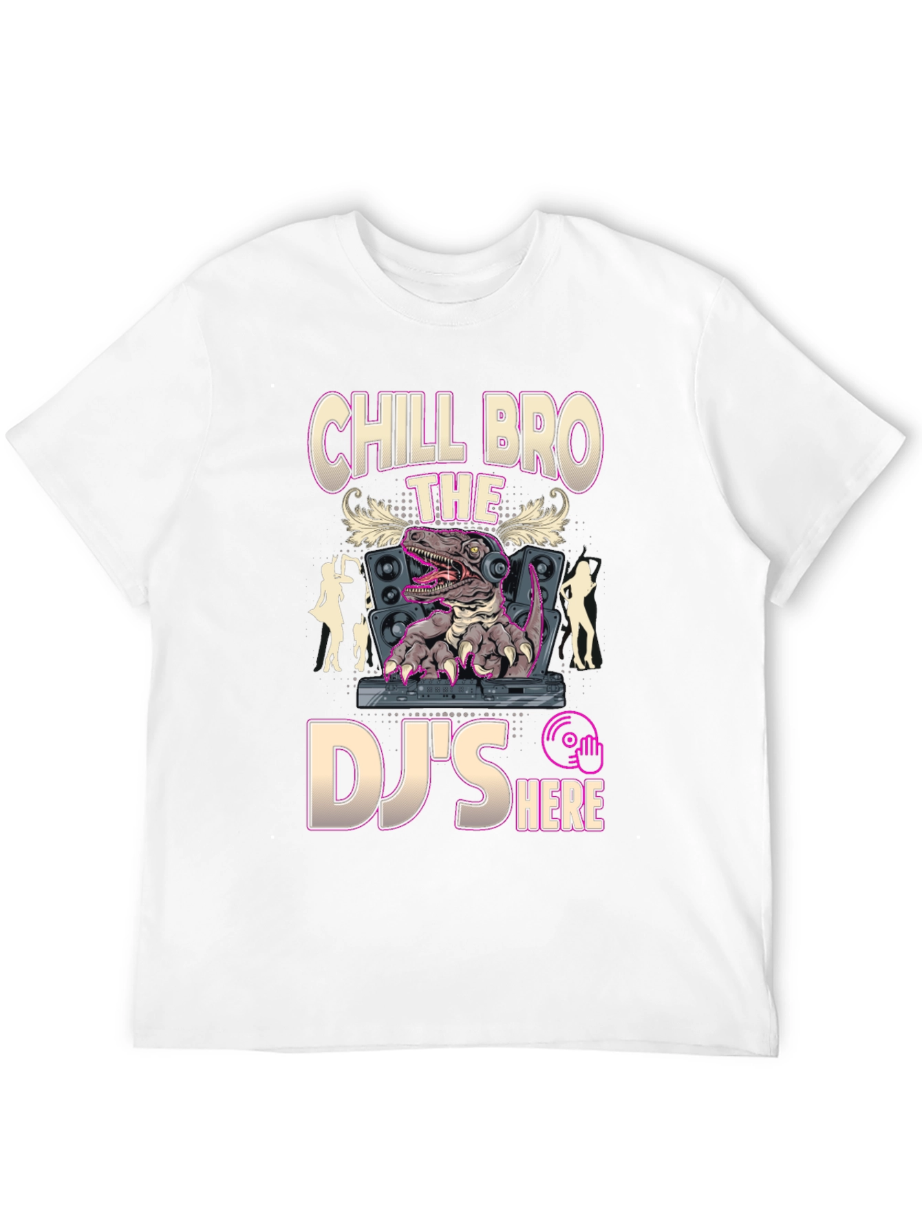 Chill Bro DJ Raptor Graphic Tee
