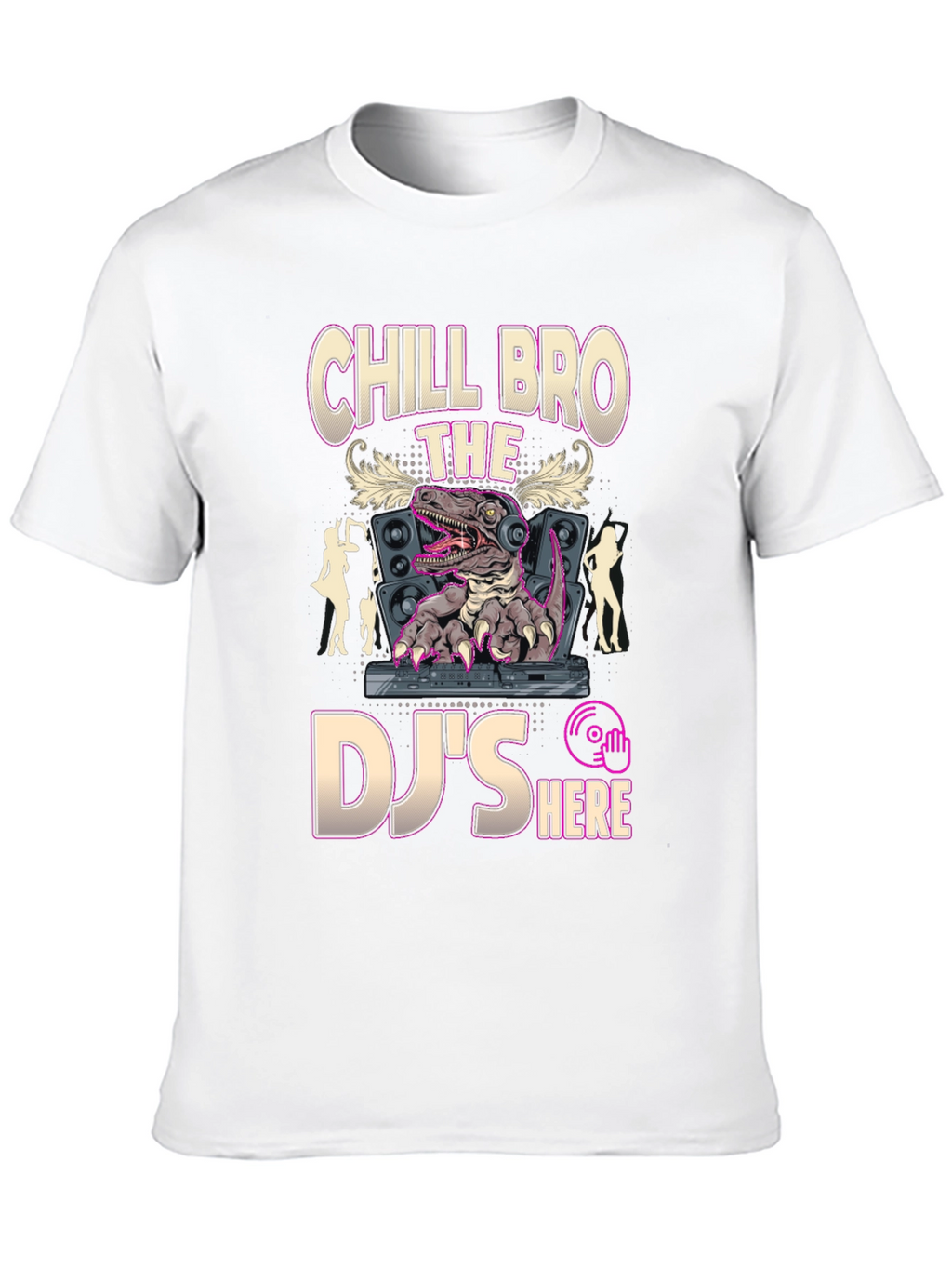 Chill Bro DJ Raptor Graphic Tee