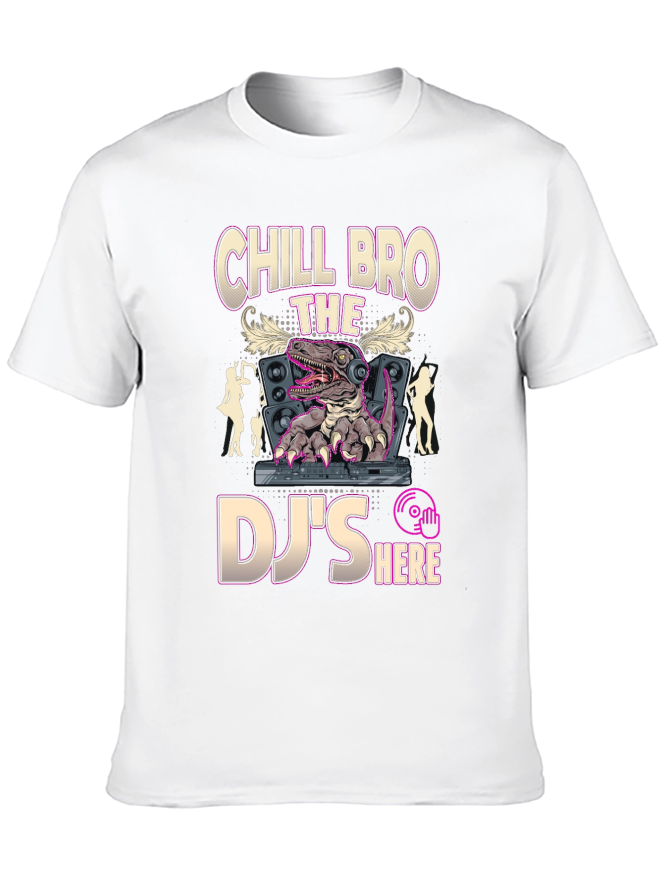 Chill Bro DJ Raptor Graphic Tee