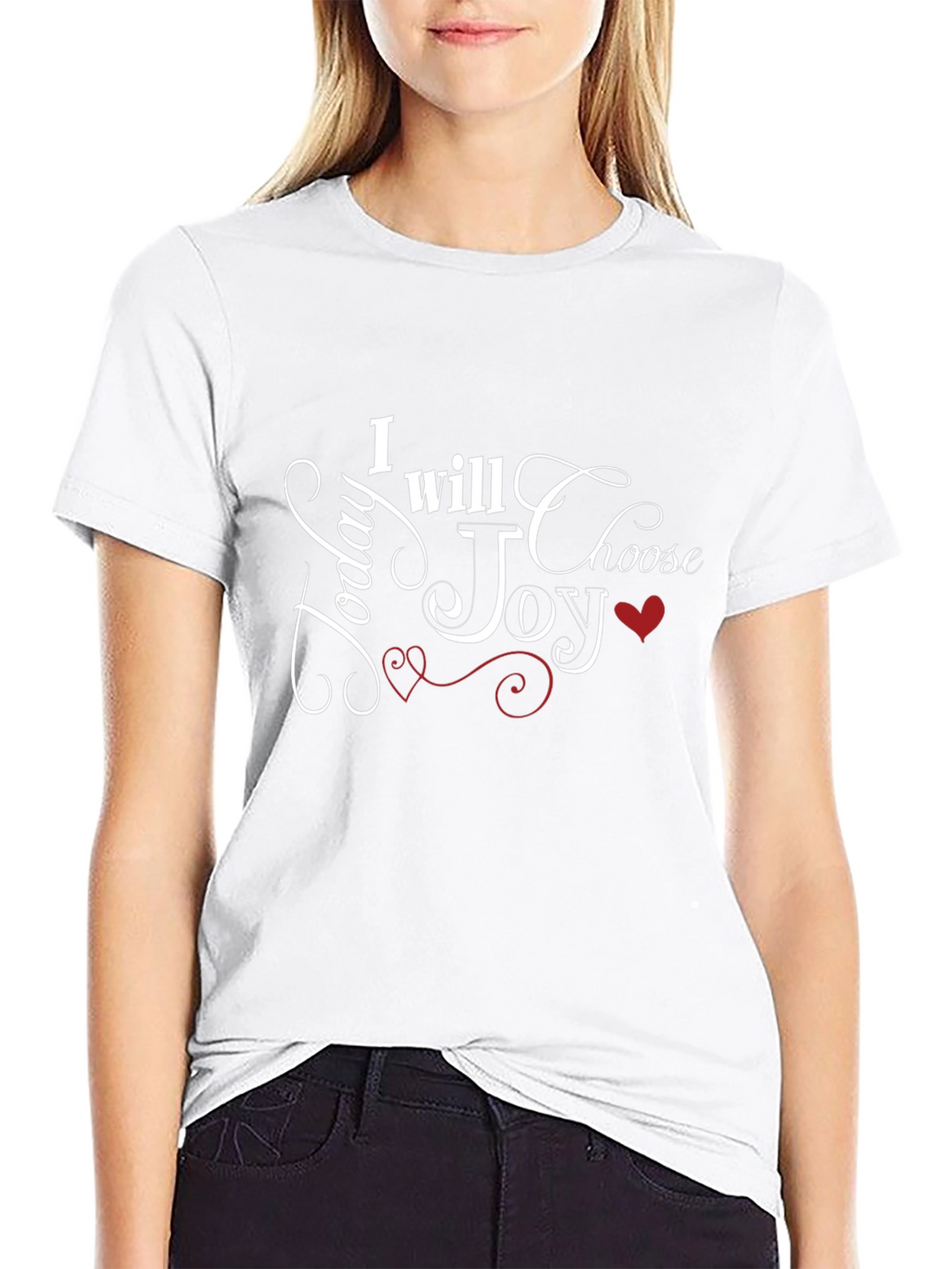Today I Will Choose Joy Black T-Shirt