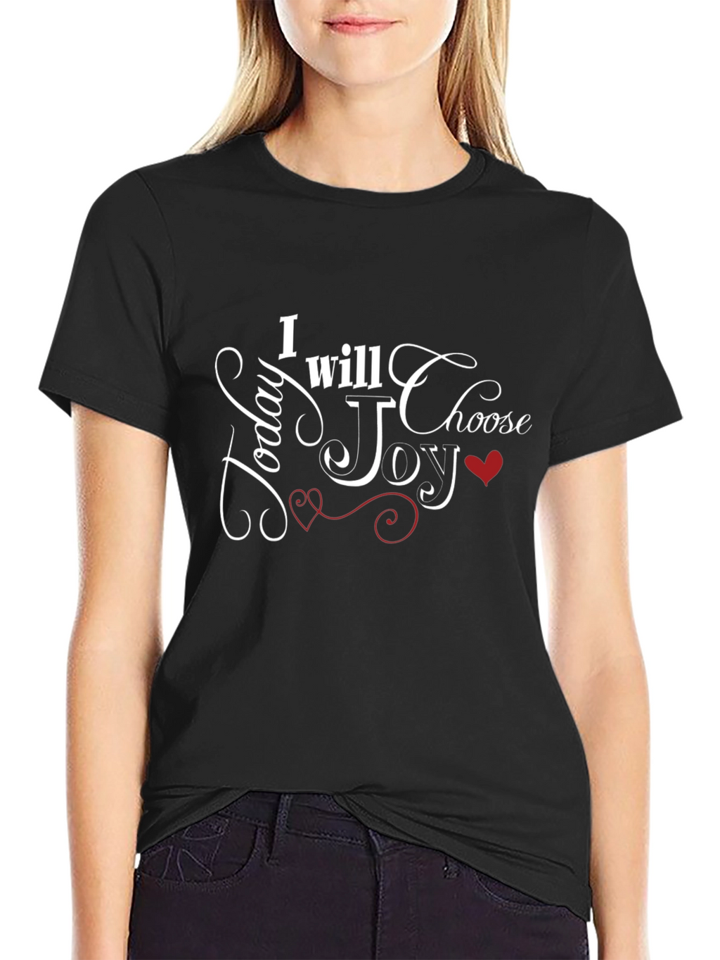 Today I Will Choose Joy Black T-Shirt