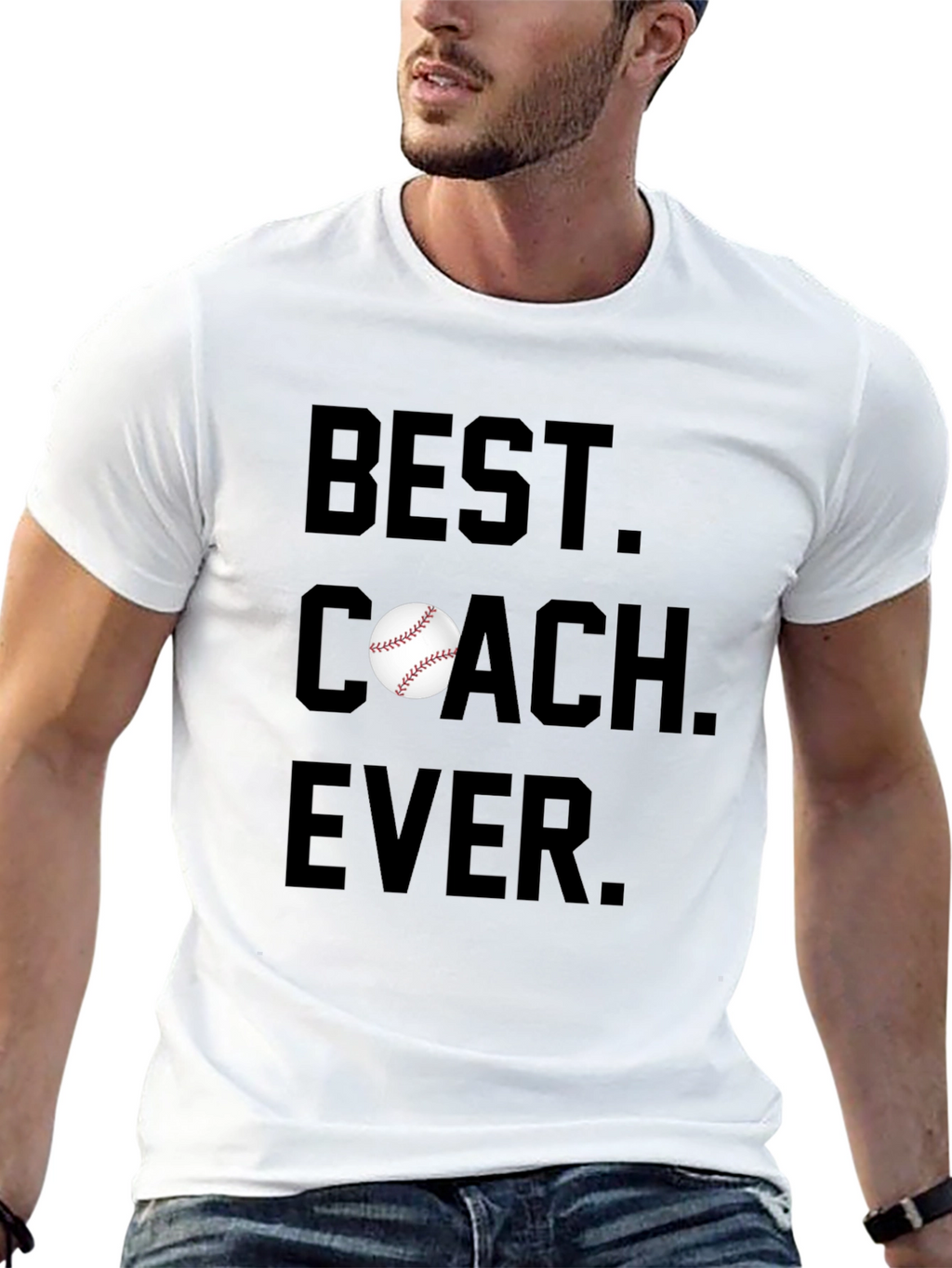 Best Coach Ever Baseball T-Shirt