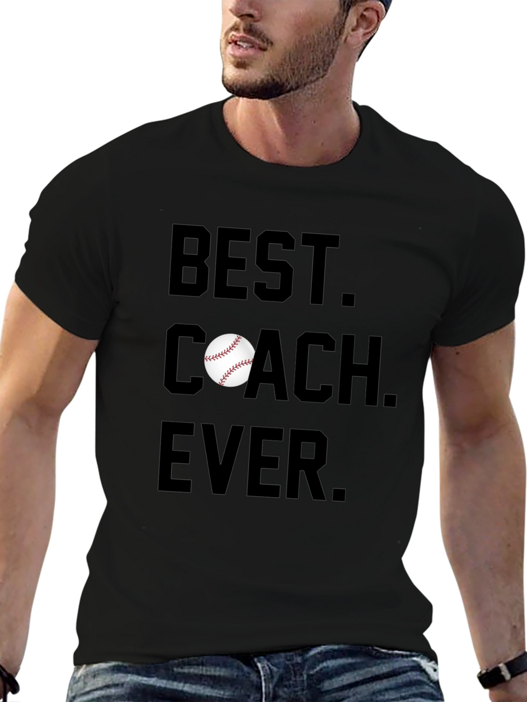 Best Coach Ever Baseball T-Shirt