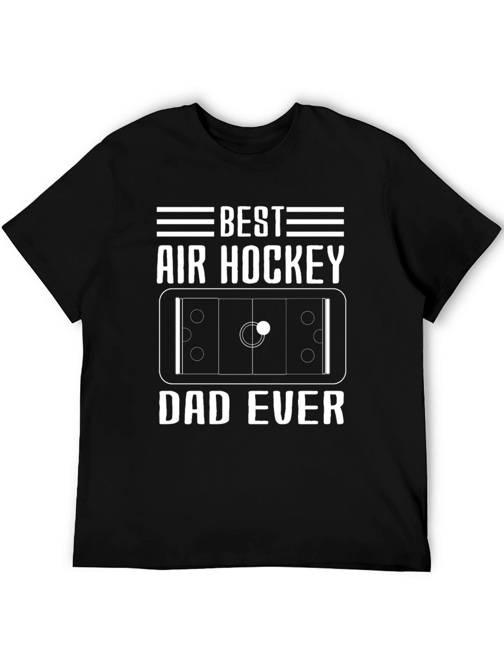 Best Air Hockey Dad Ever T-Shirt