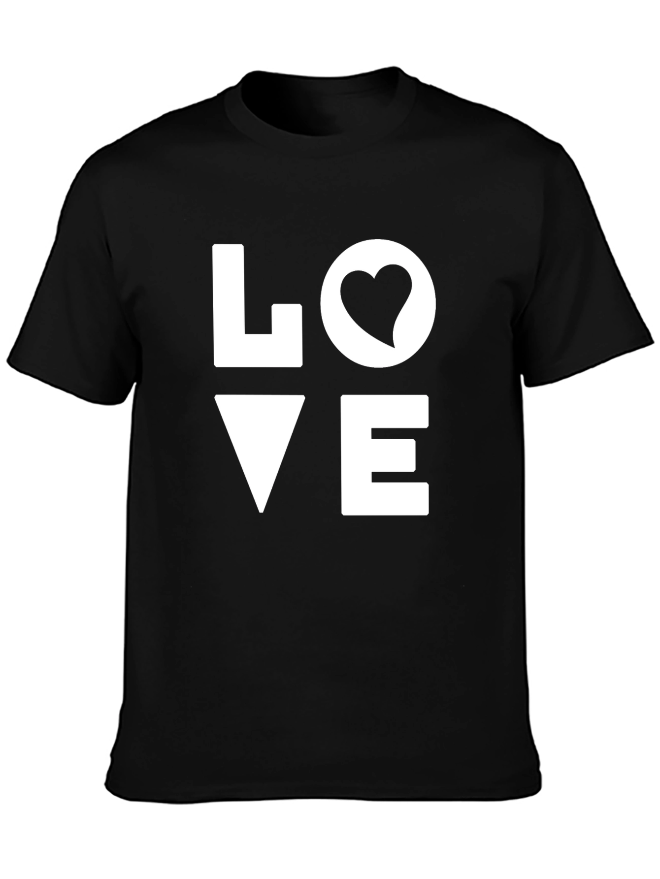 LOVE Graphic Black T-Shirt