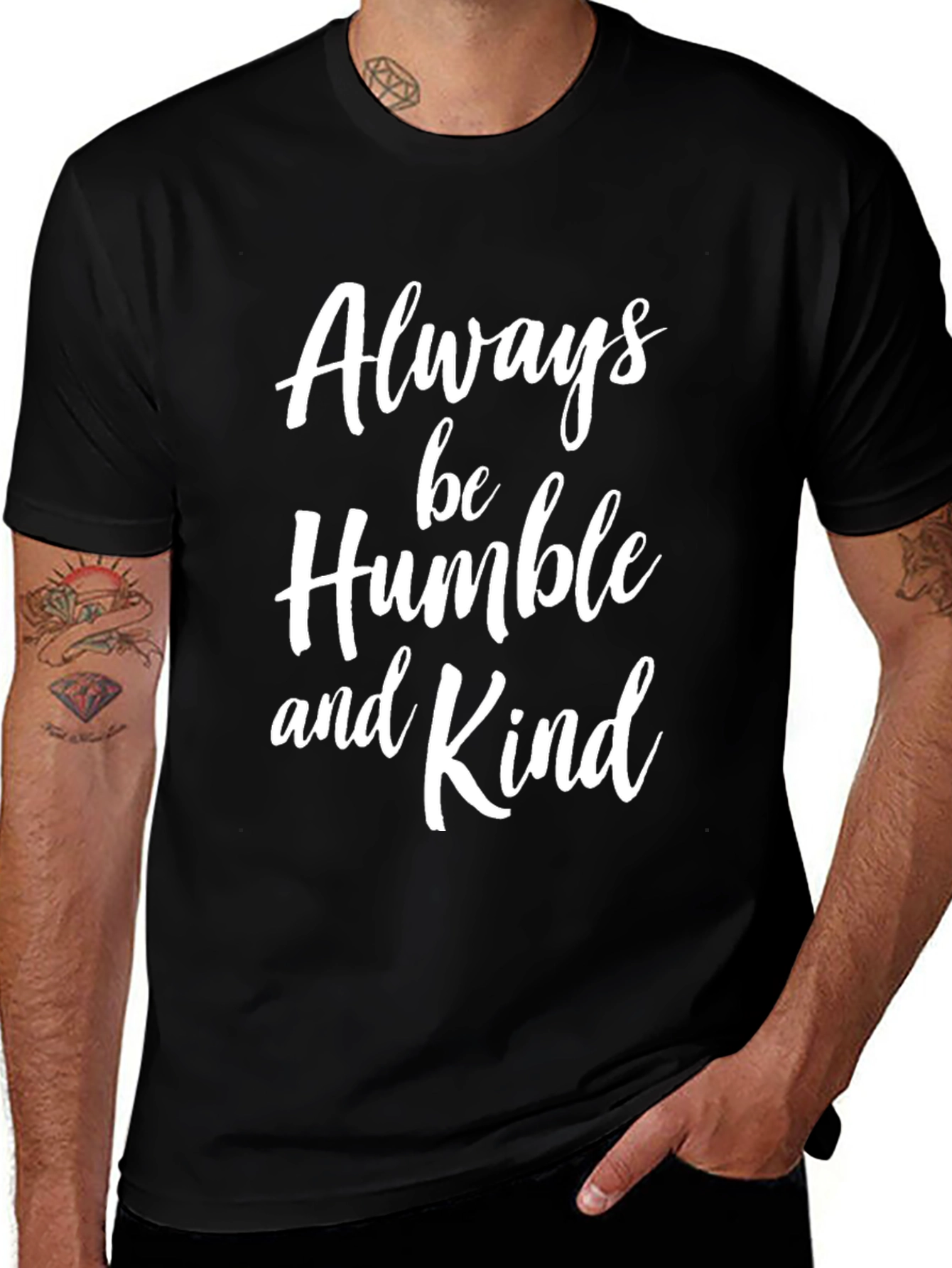 Always Be Humble and Kind Black T-Shirt