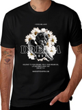 Dreamland Graphic Print Black T-Shirt