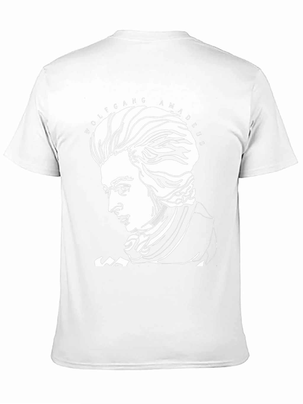Wolfgang Amadeus Mozart Graphic Tee - Black