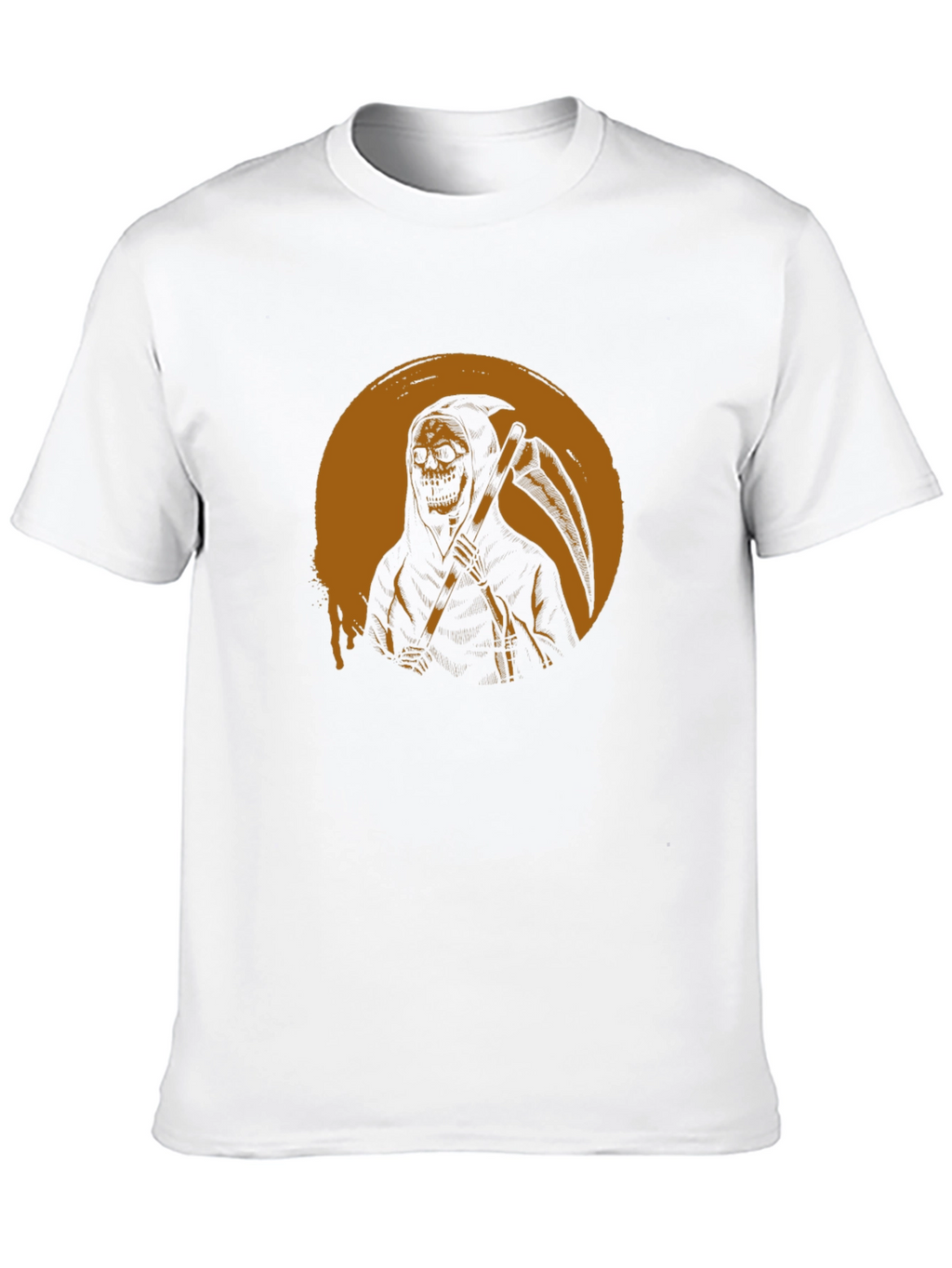 Grim Reaper Graphic Black T-Shirt