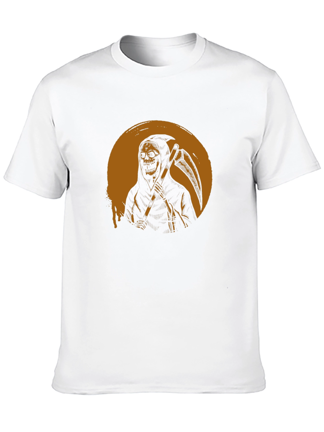 Grim Reaper Graphic Black T-Shirt