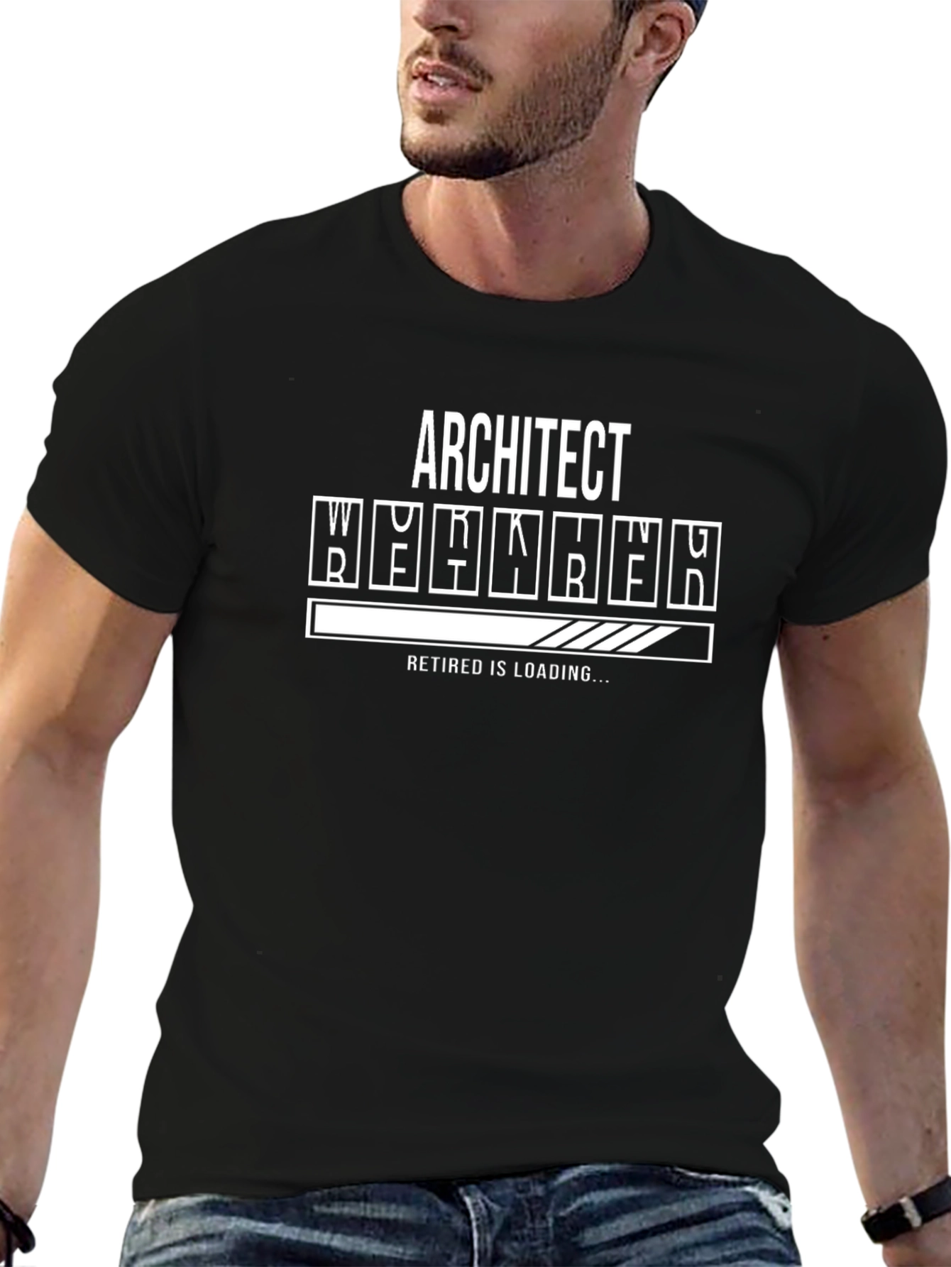 Architect Retirement Loading T-Shirt