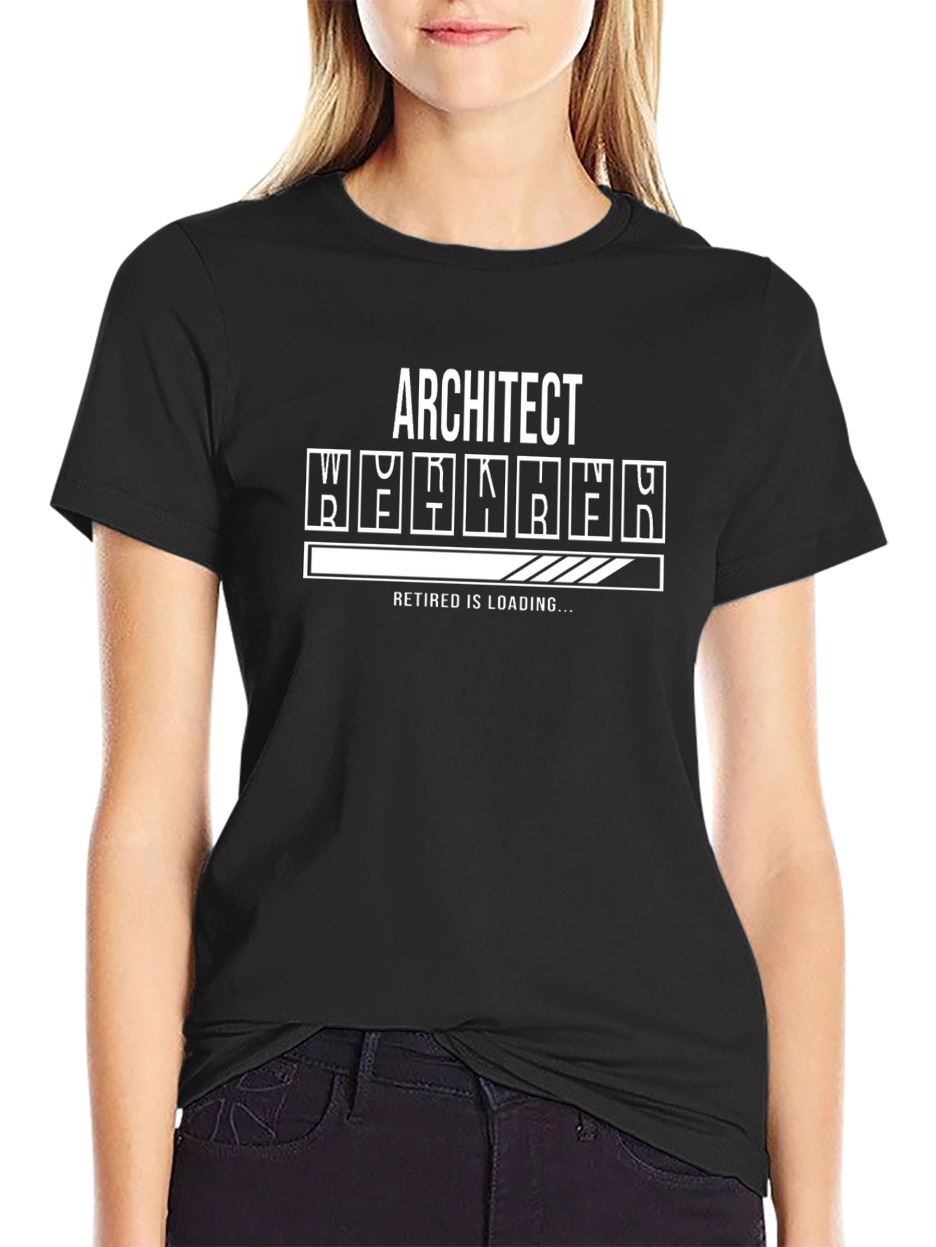 Architect Retirement Loading T-Shirt