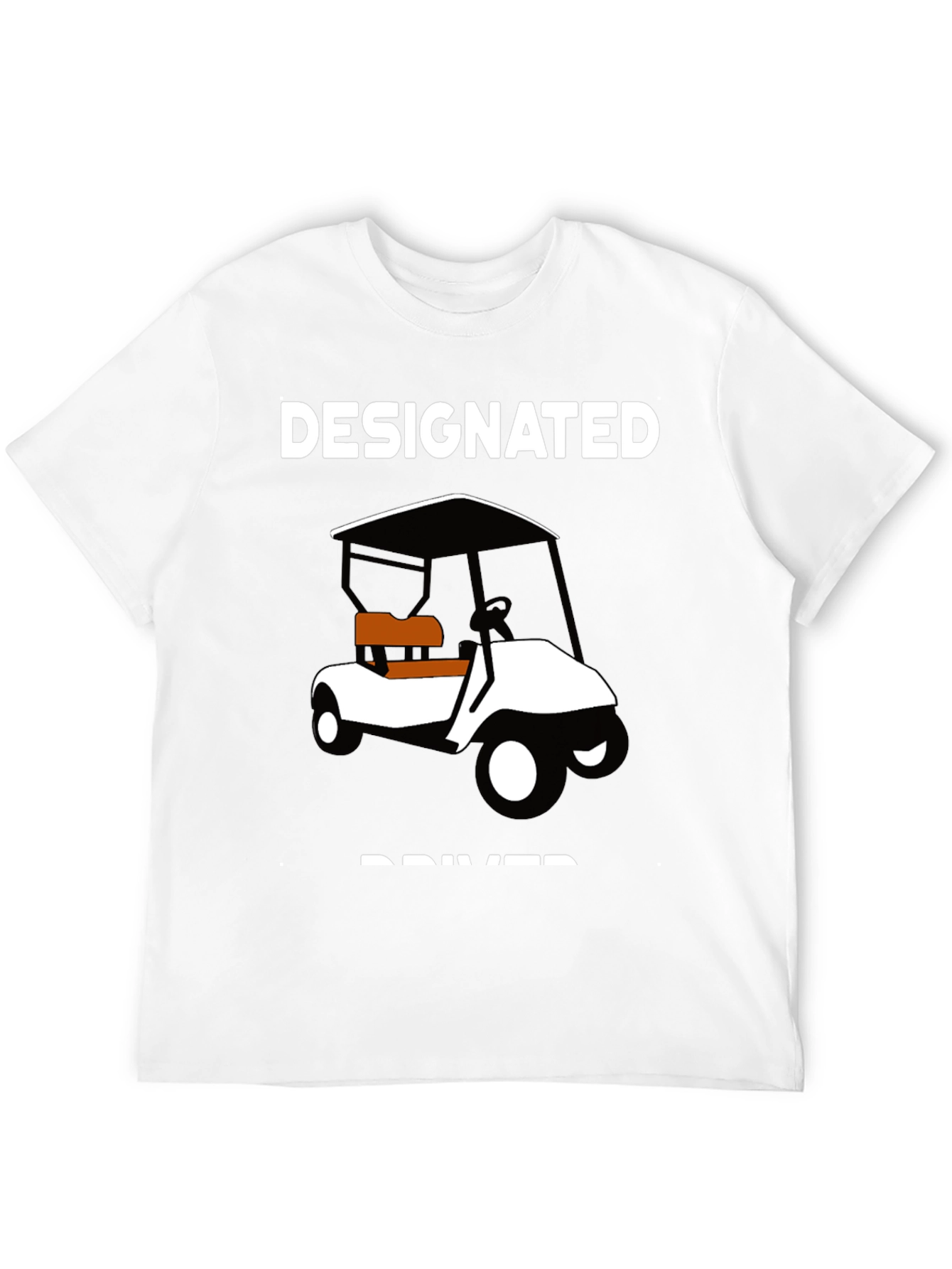 Designated Driver Golf Cart T-Shirt