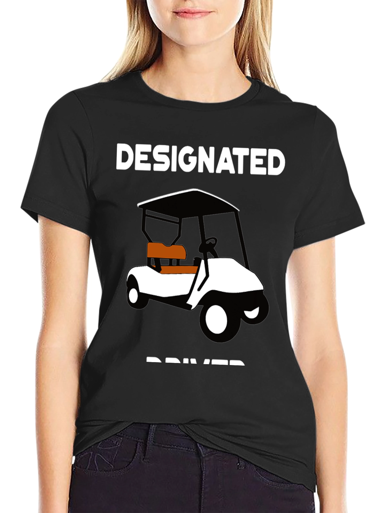 Designated Driver Golf Cart T-Shirt