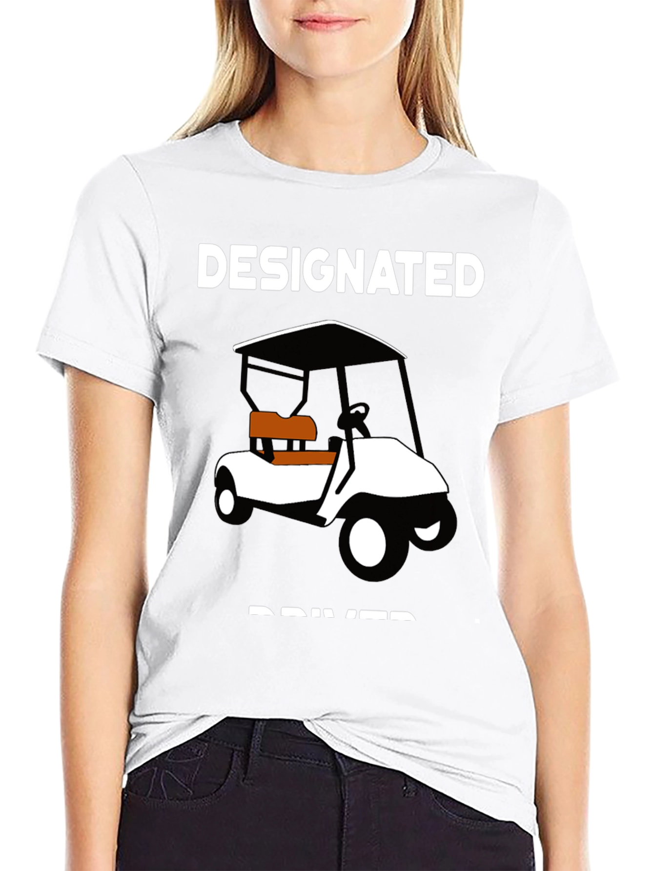 Designated Driver Golf Cart T-Shirt