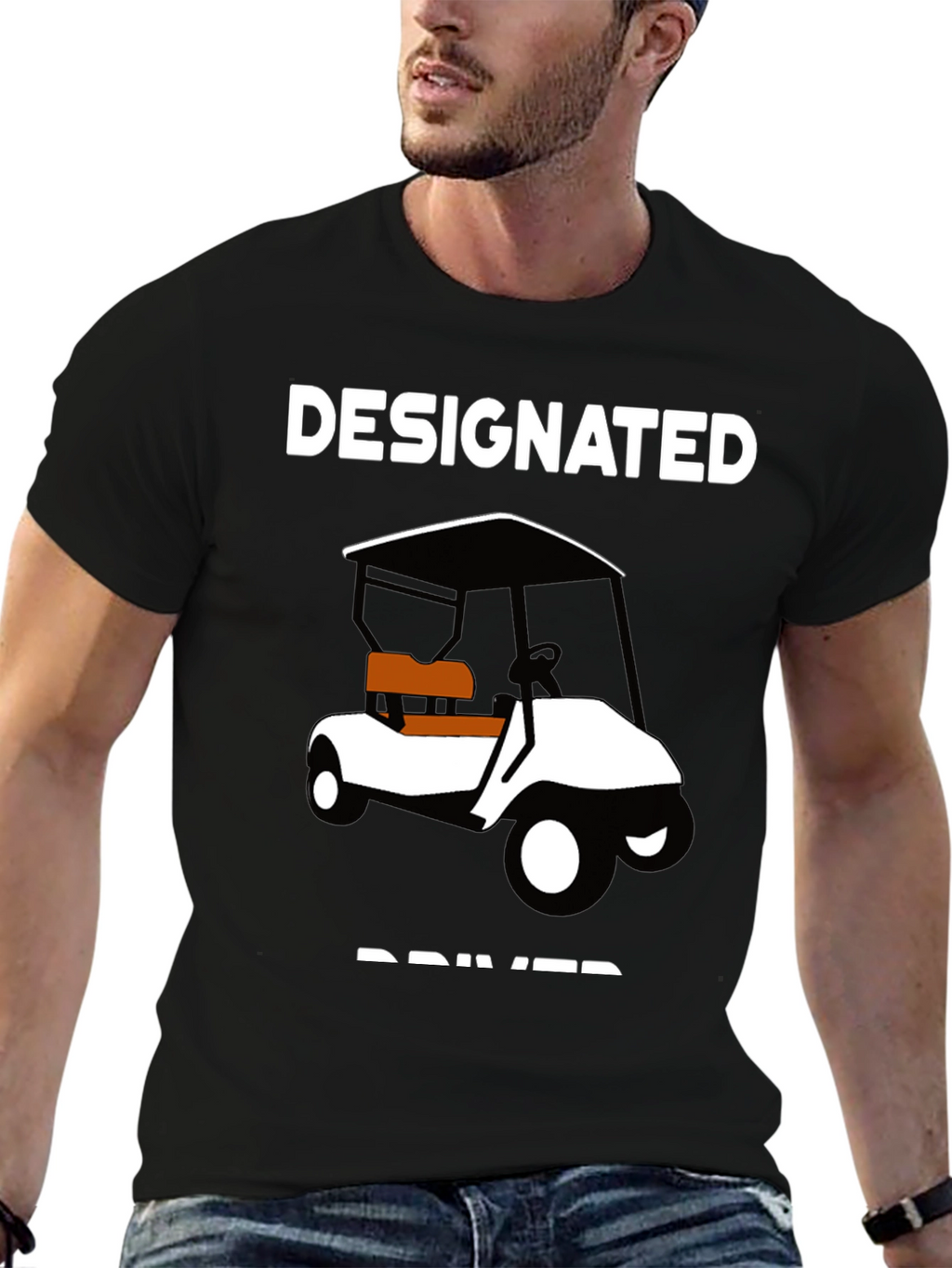 Designated Driver Golf Cart T-Shirt