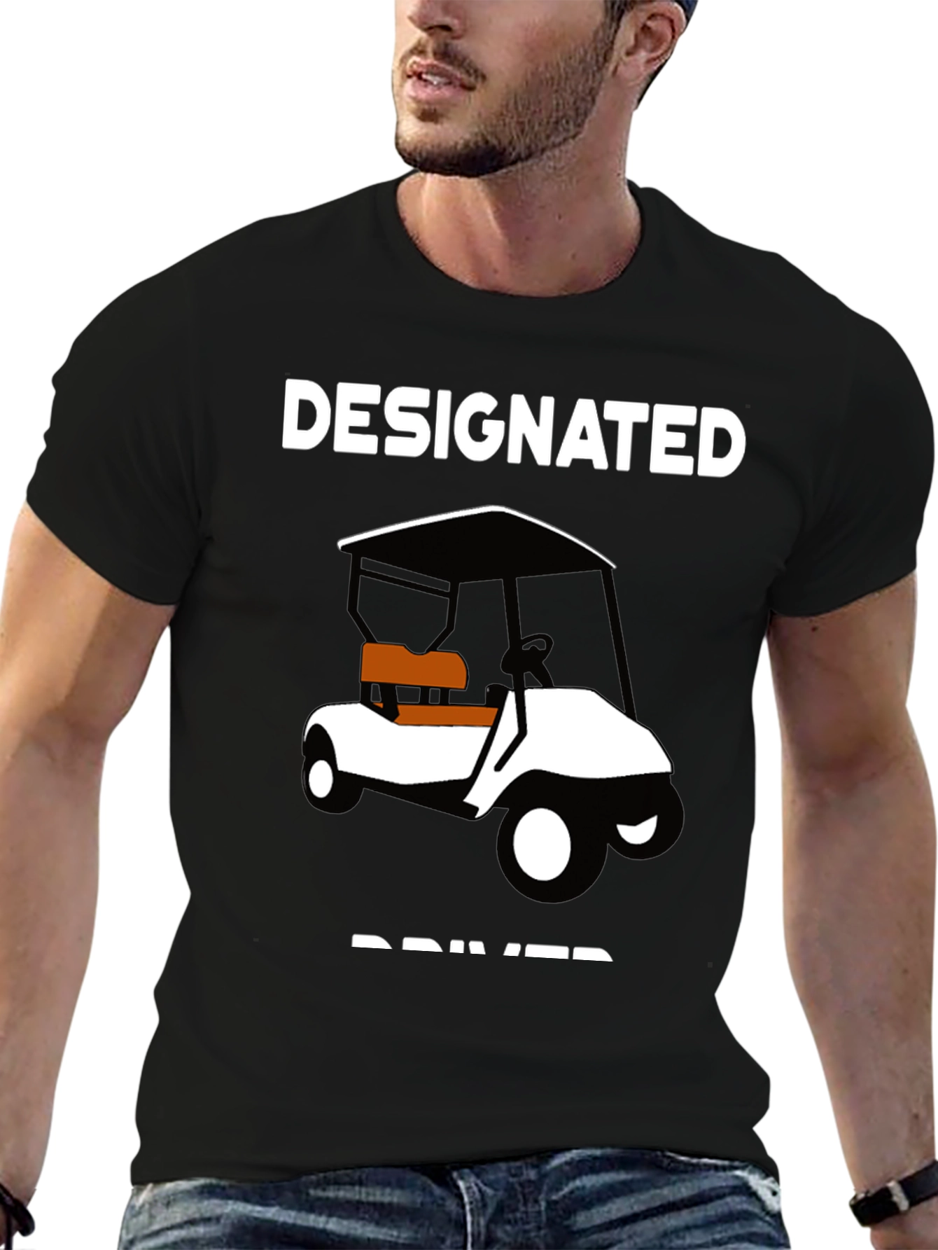Designated Driver Golf Cart T-Shirt