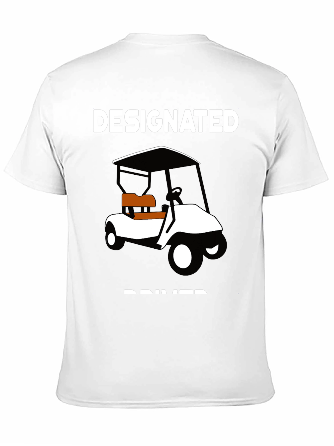 Designated Driver Golf Cart T-Shirt
