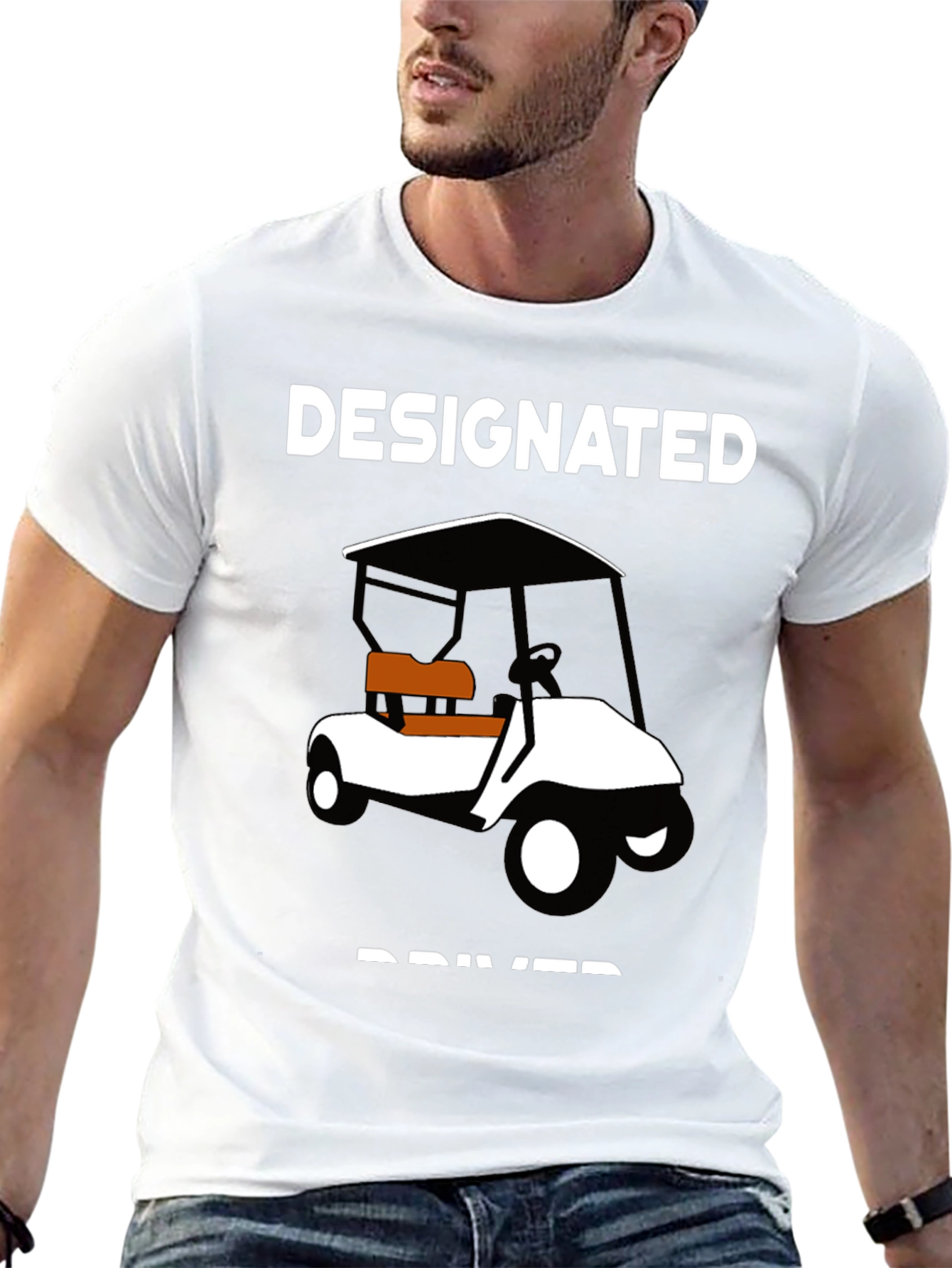 Designated Driver Golf Cart T-Shirt