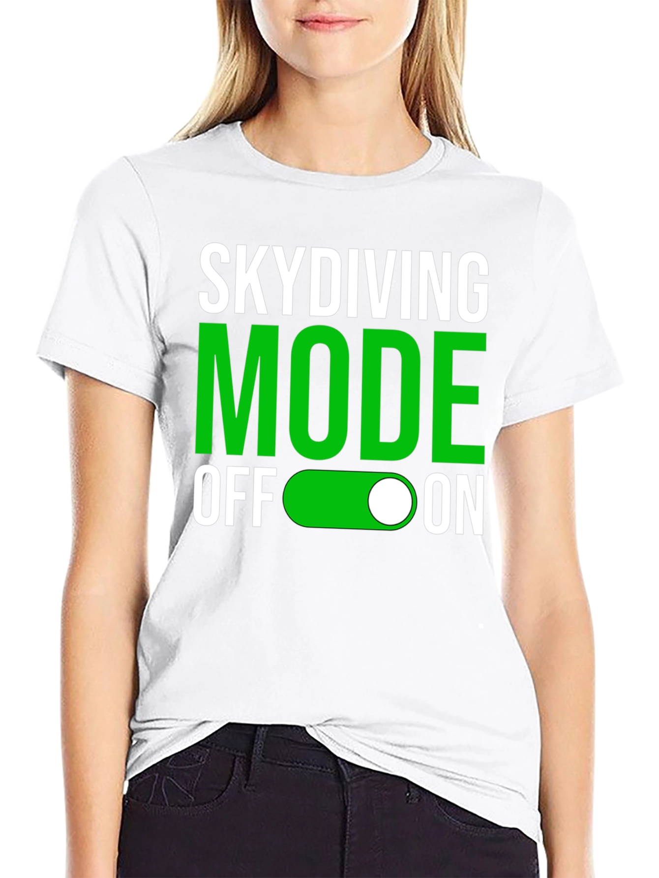 Skydiving Mode T-Shirt - Funny Jumper Gift Tee