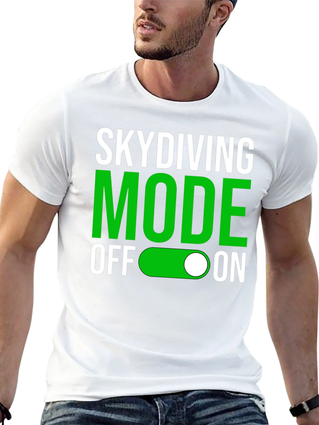 Skydiving Mode T-Shirt - Funny Jumper Gift Tee