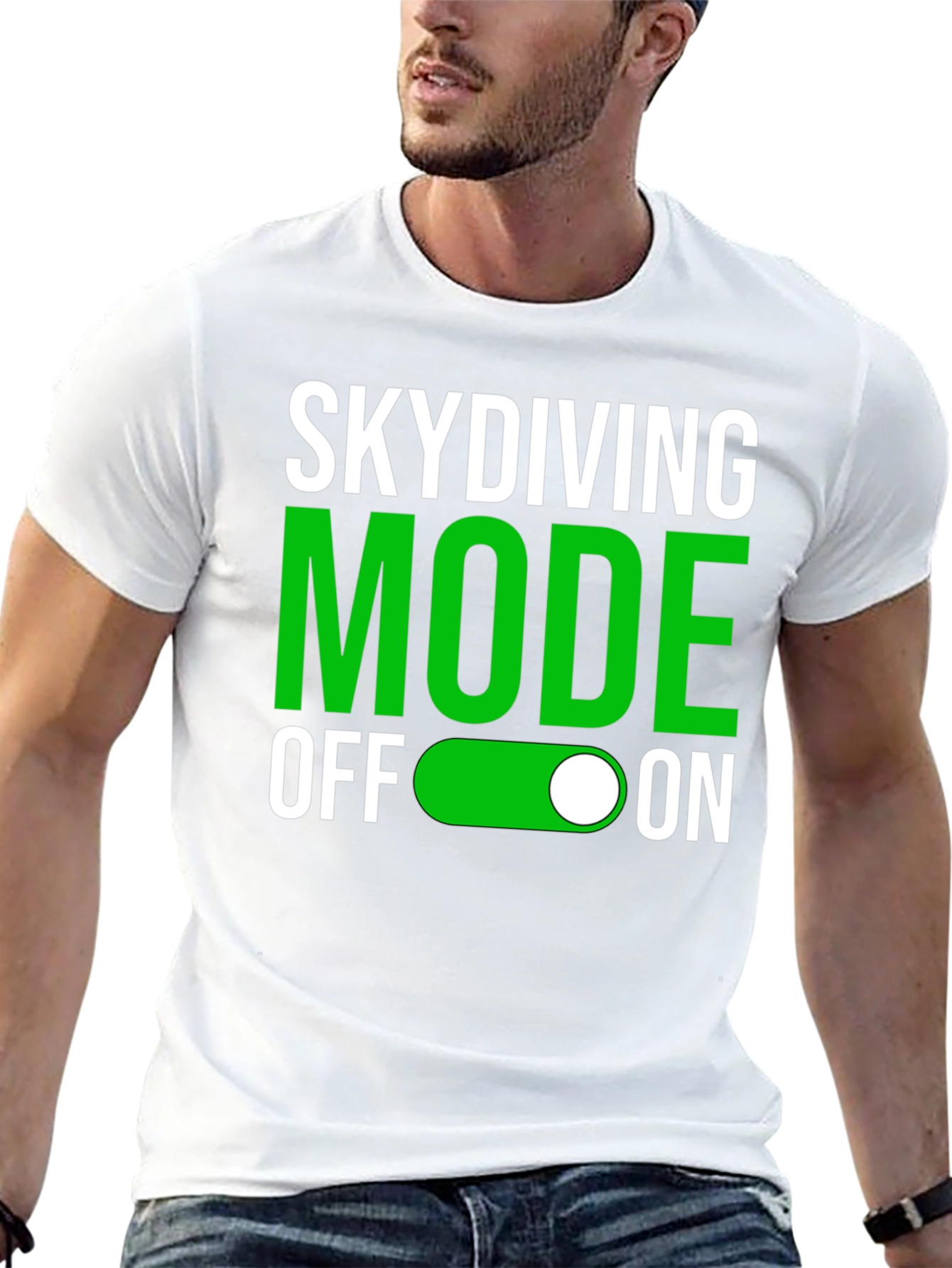 Skydiving Mode T-Shirt - Funny Jumper Gift Tee