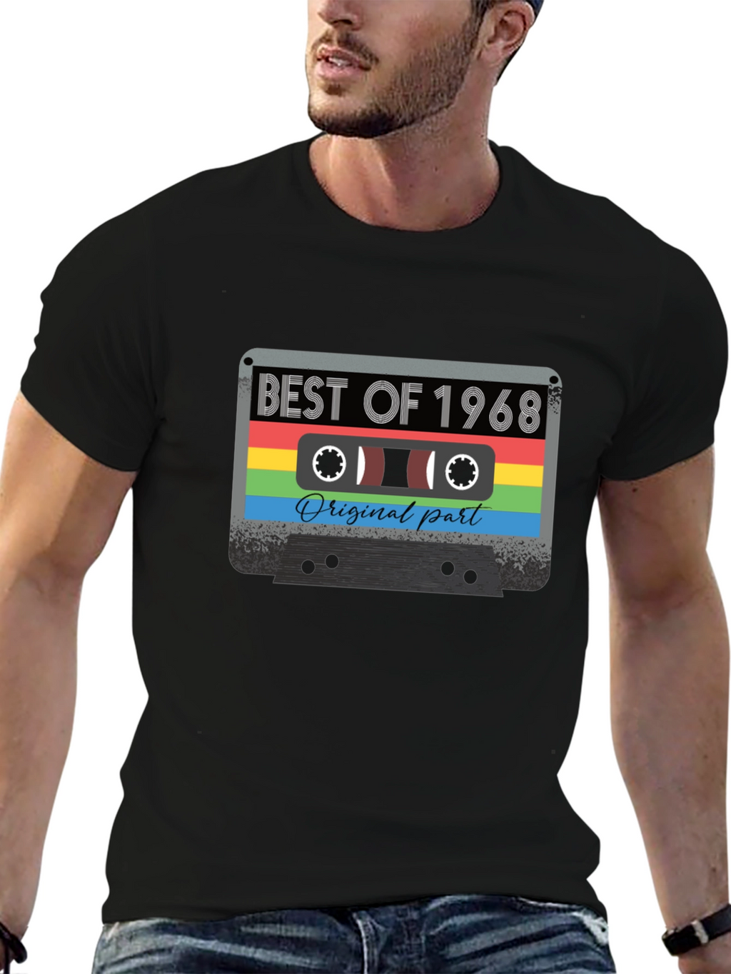 Best of 1968 Cassette Tape Graphic T-Shirt