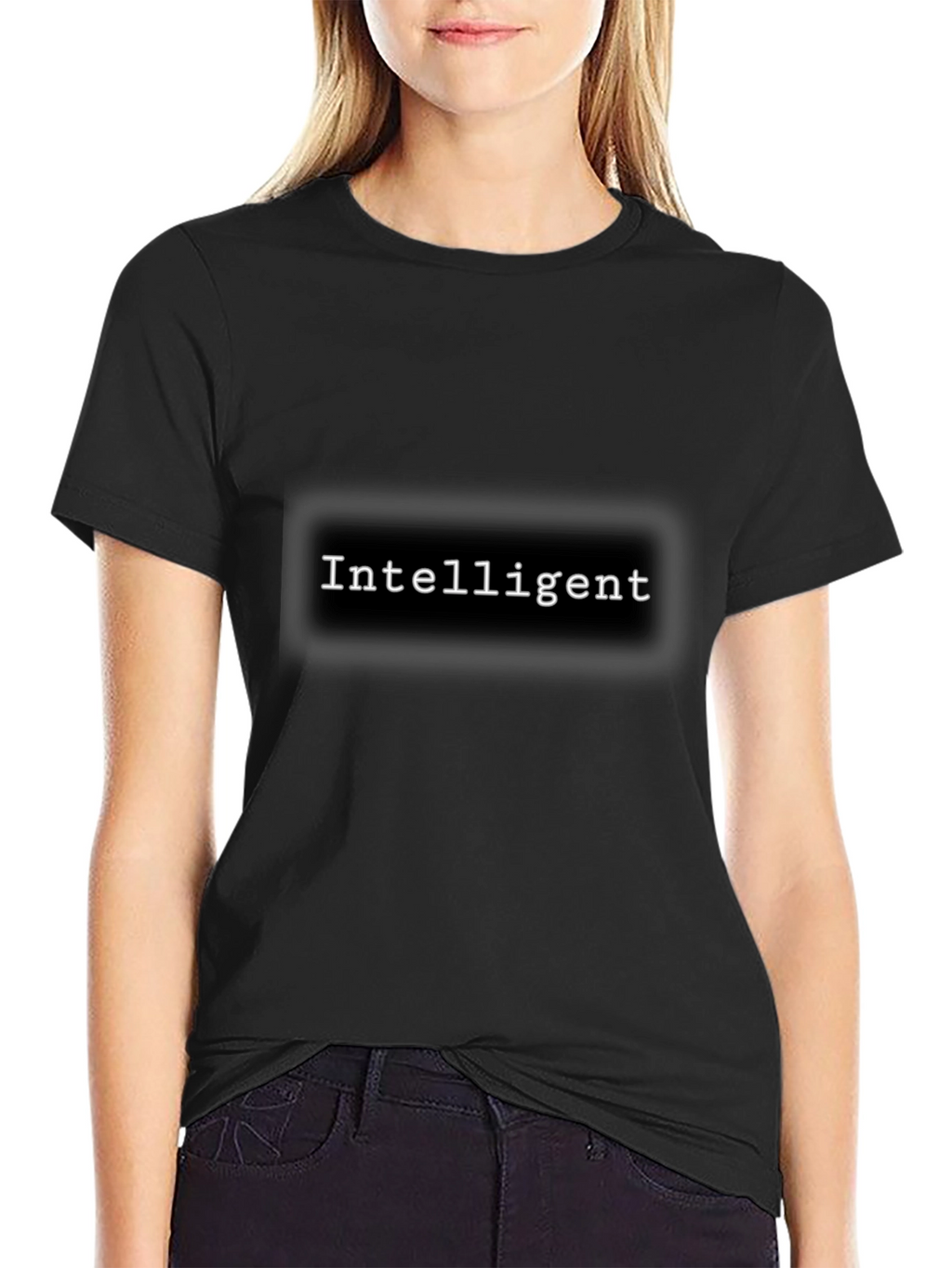 Intelligent Black T-Shirt