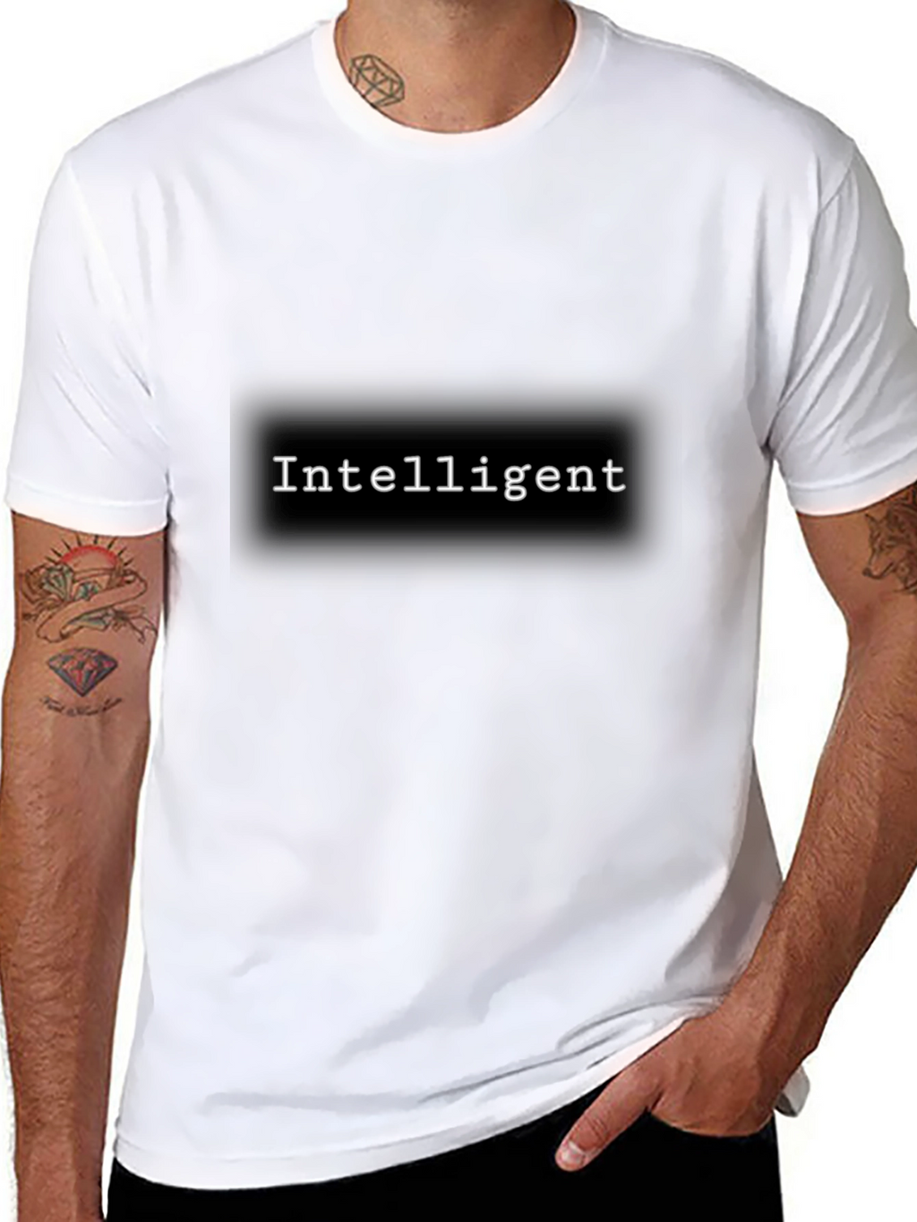 Intelligent Black T-Shirt