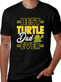 Best Turtle Dad Ever Graphic Tee