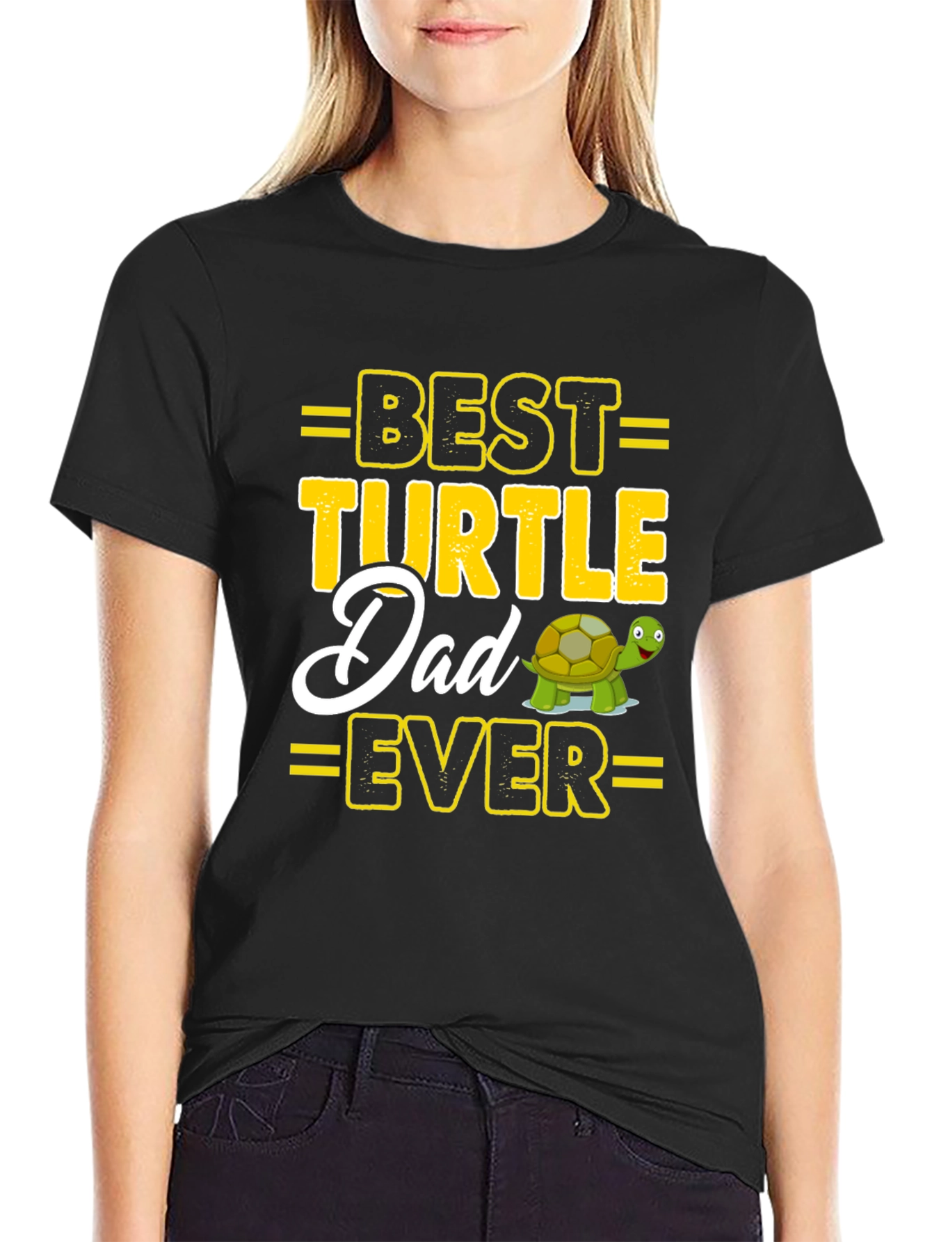 Best Turtle Dad Ever Graphic Tee