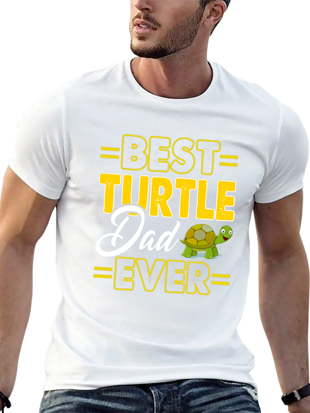 Best Turtle Dad Ever Graphic Tee