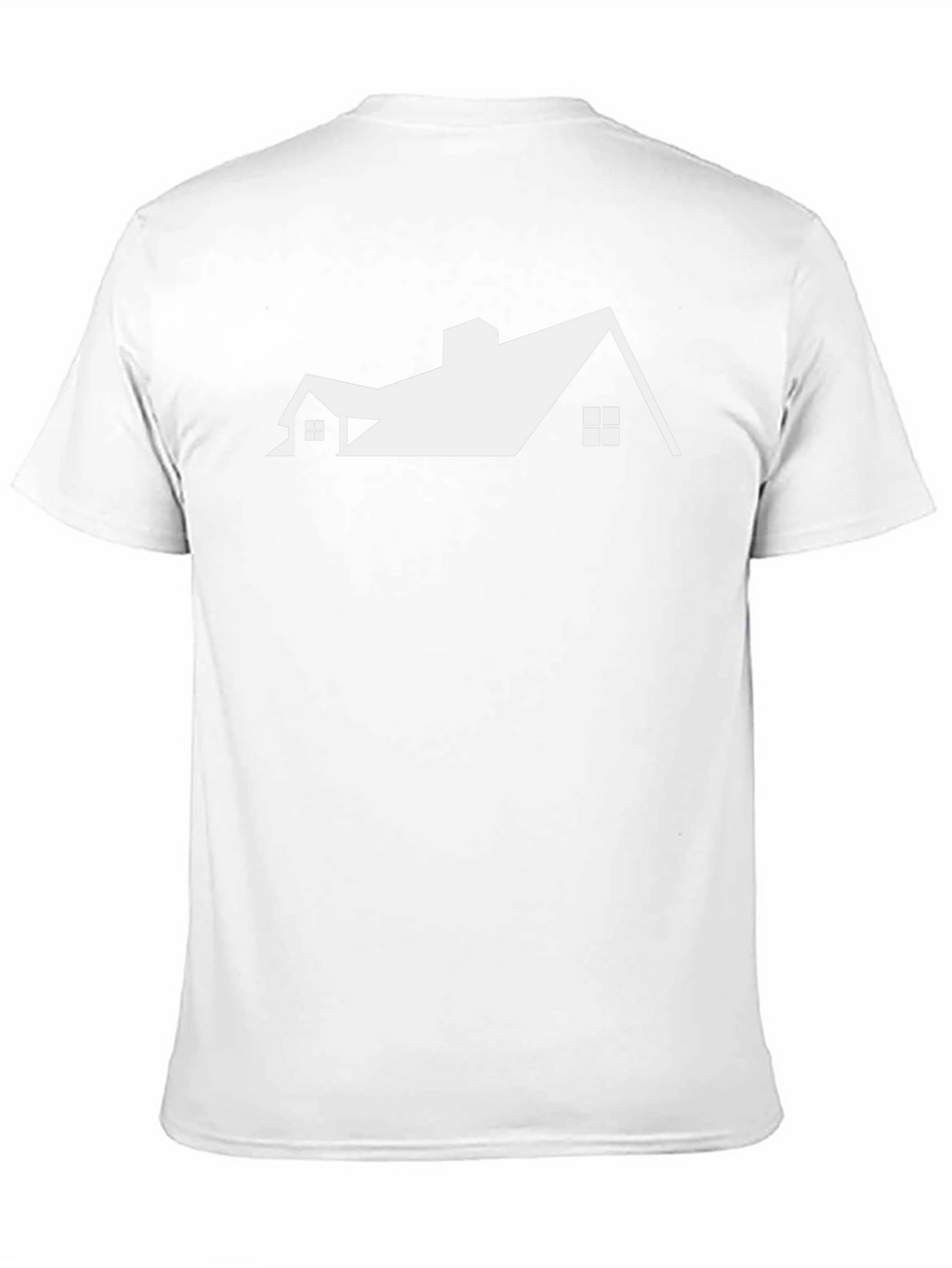 House Roof Graphic Tee - Modern Architect Style