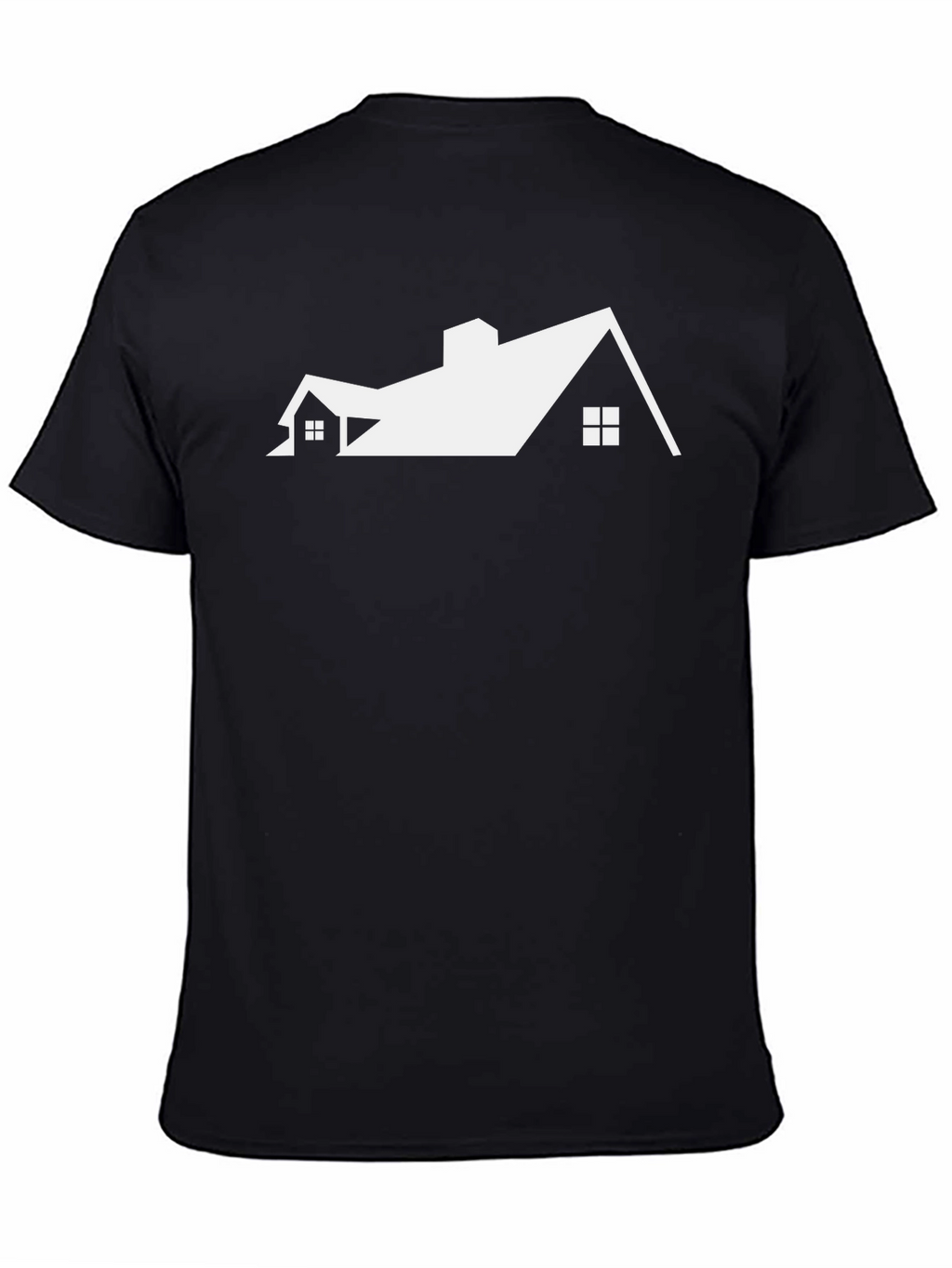 House Roof Graphic Tee - Modern Architect Style