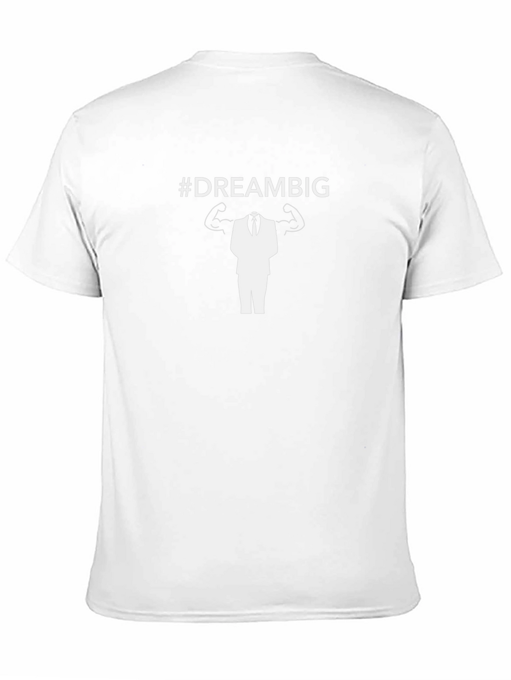 #DreamBig Graphic Tee - Motivational Black T-Shirt