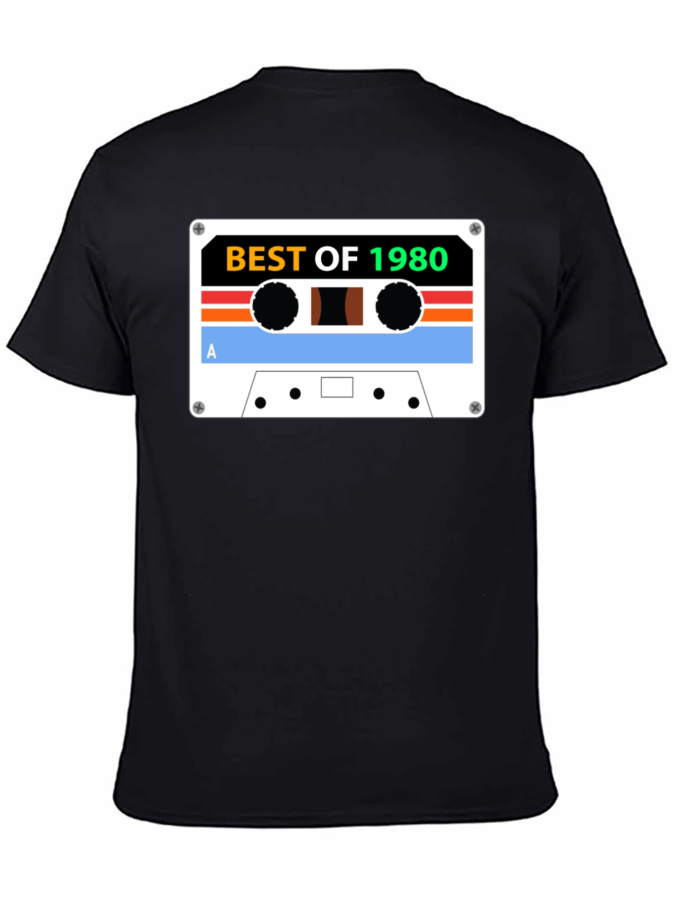 Best of 1980s Cassette Tape Graphic T-Shirt