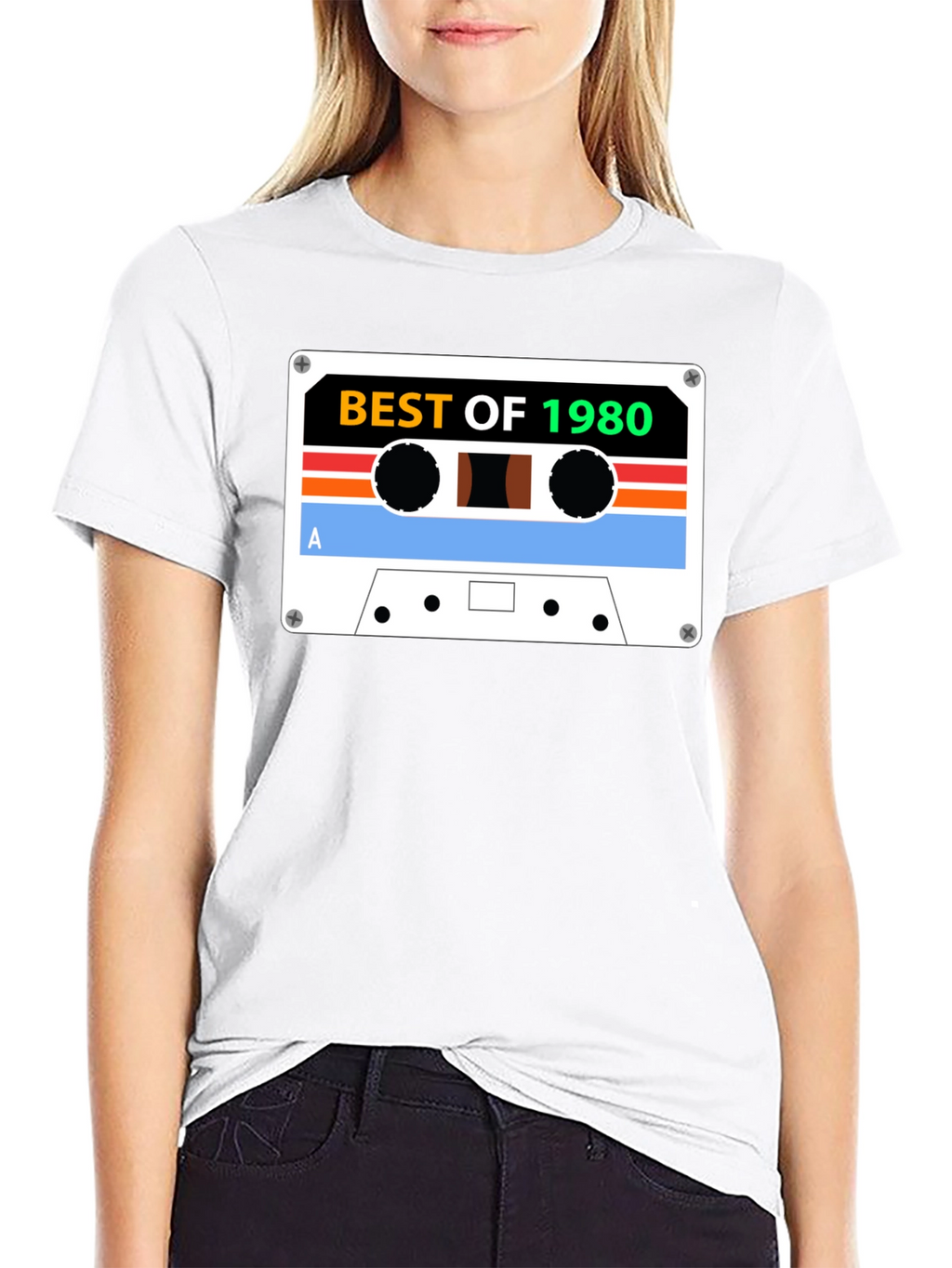Best of 1980s Cassette Tape Graphic T-Shirt